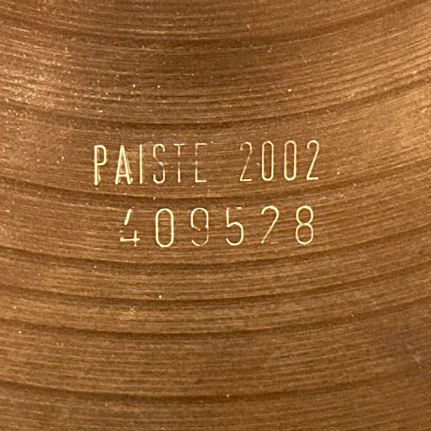 20" Paiste 1984 2002 Ride Cymbal 2434g *Video Demo*
