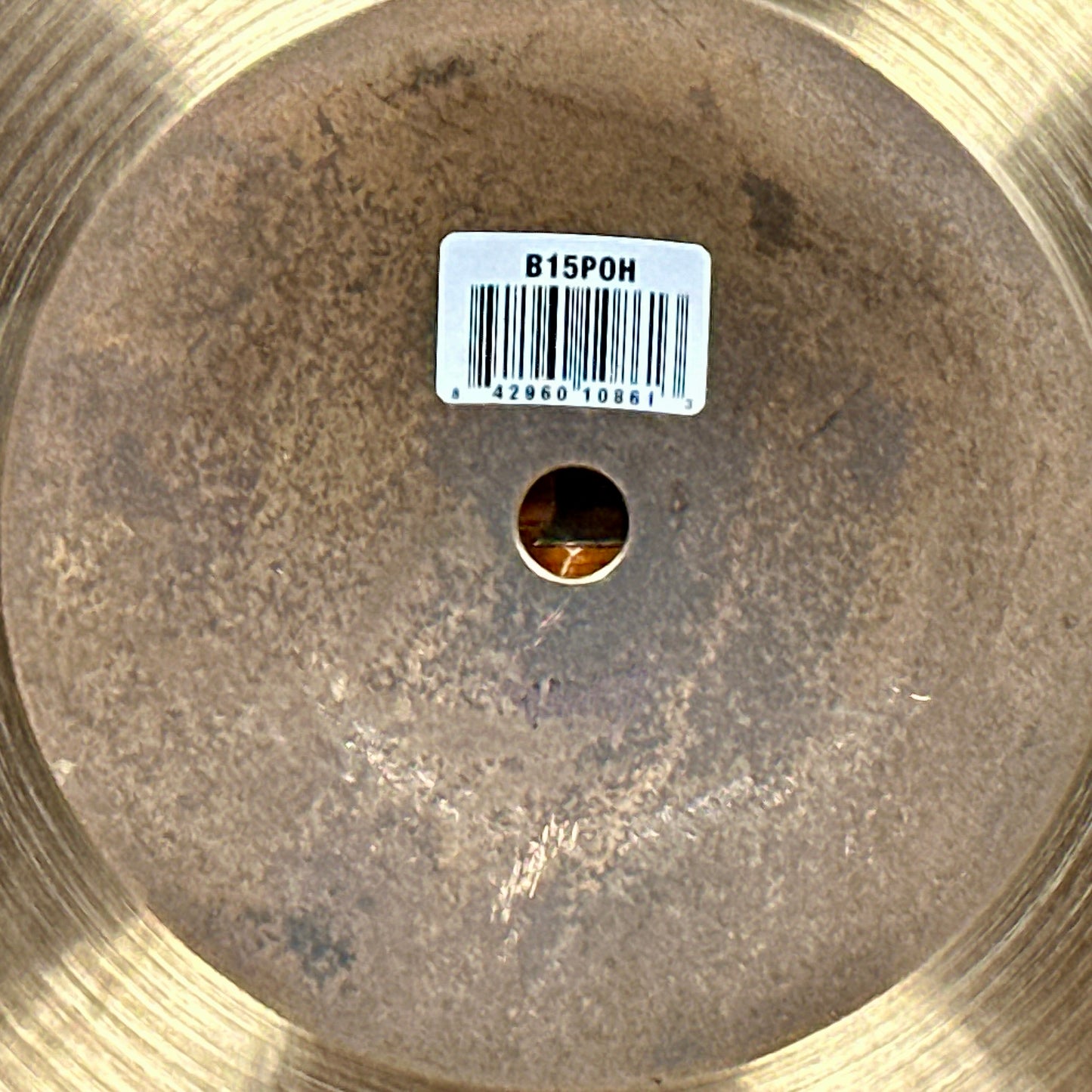 15" Meinl Byzance Jazz Thin Hi-Hat Cymbal Pair 1160g/1442g *Video*