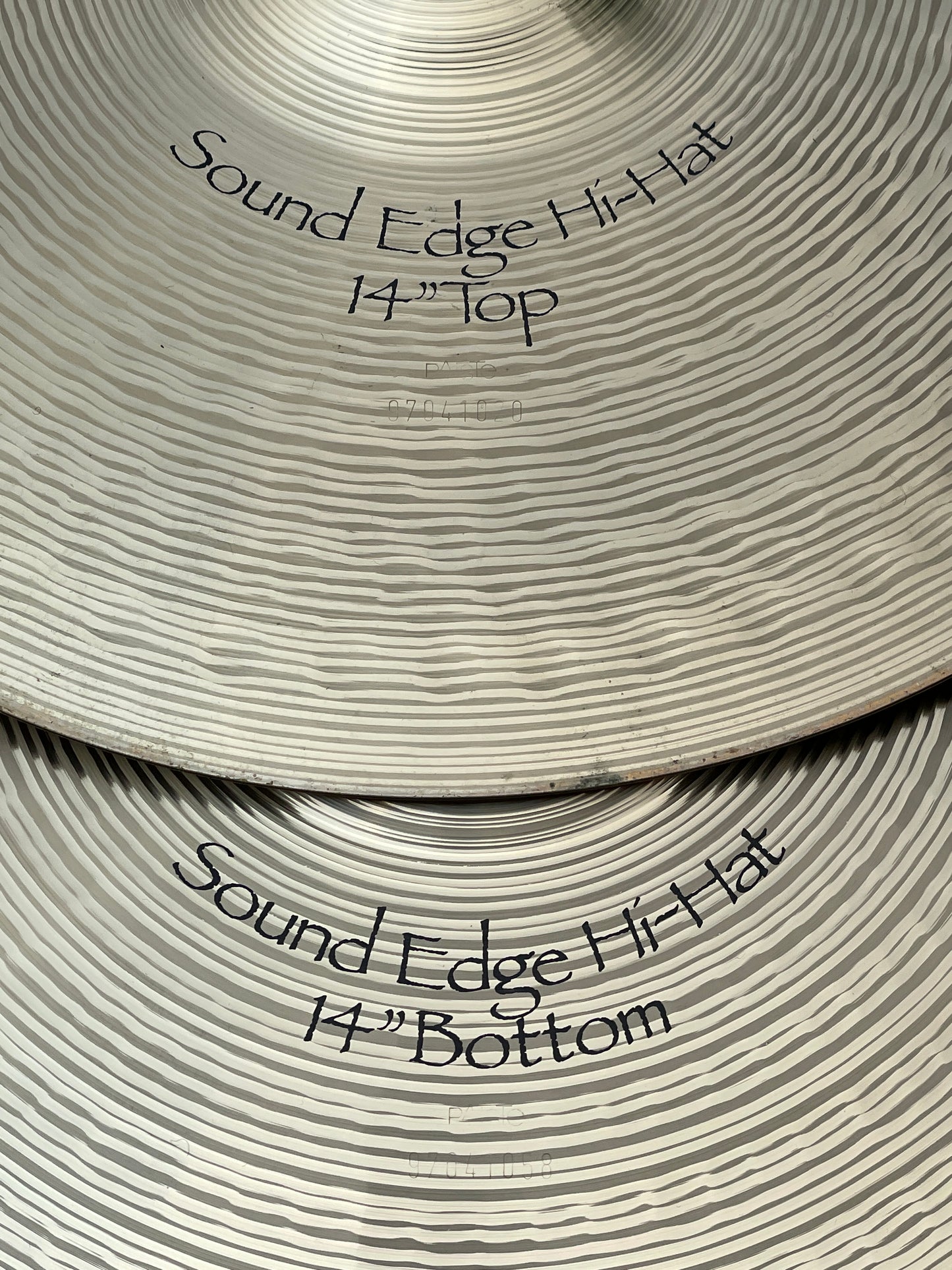 14" Paiste Sound Edge Hi-Hat Cymbal Pair 1038g/1102g