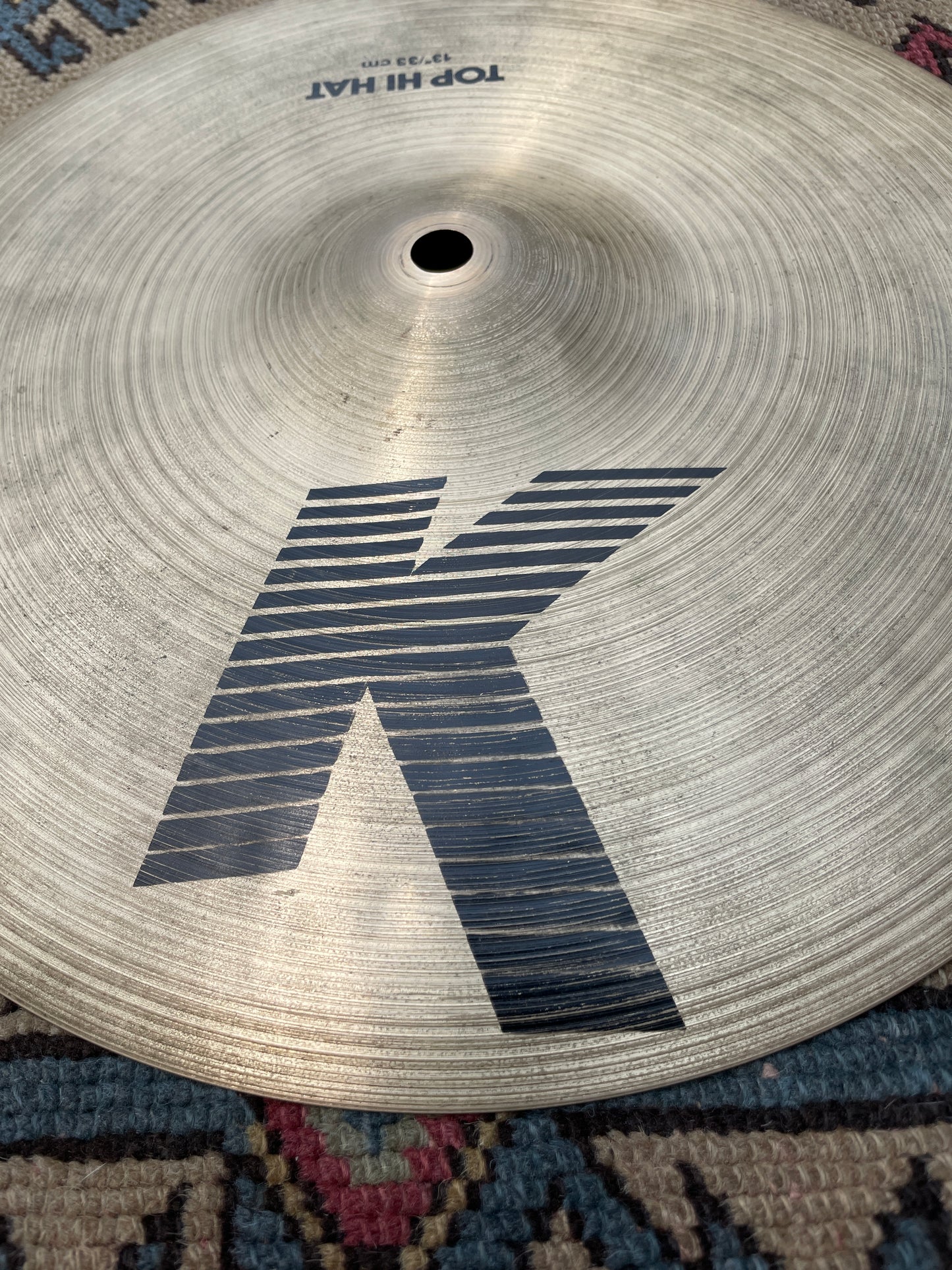 13" Zildjian K Hi-Hat Top Single 850g