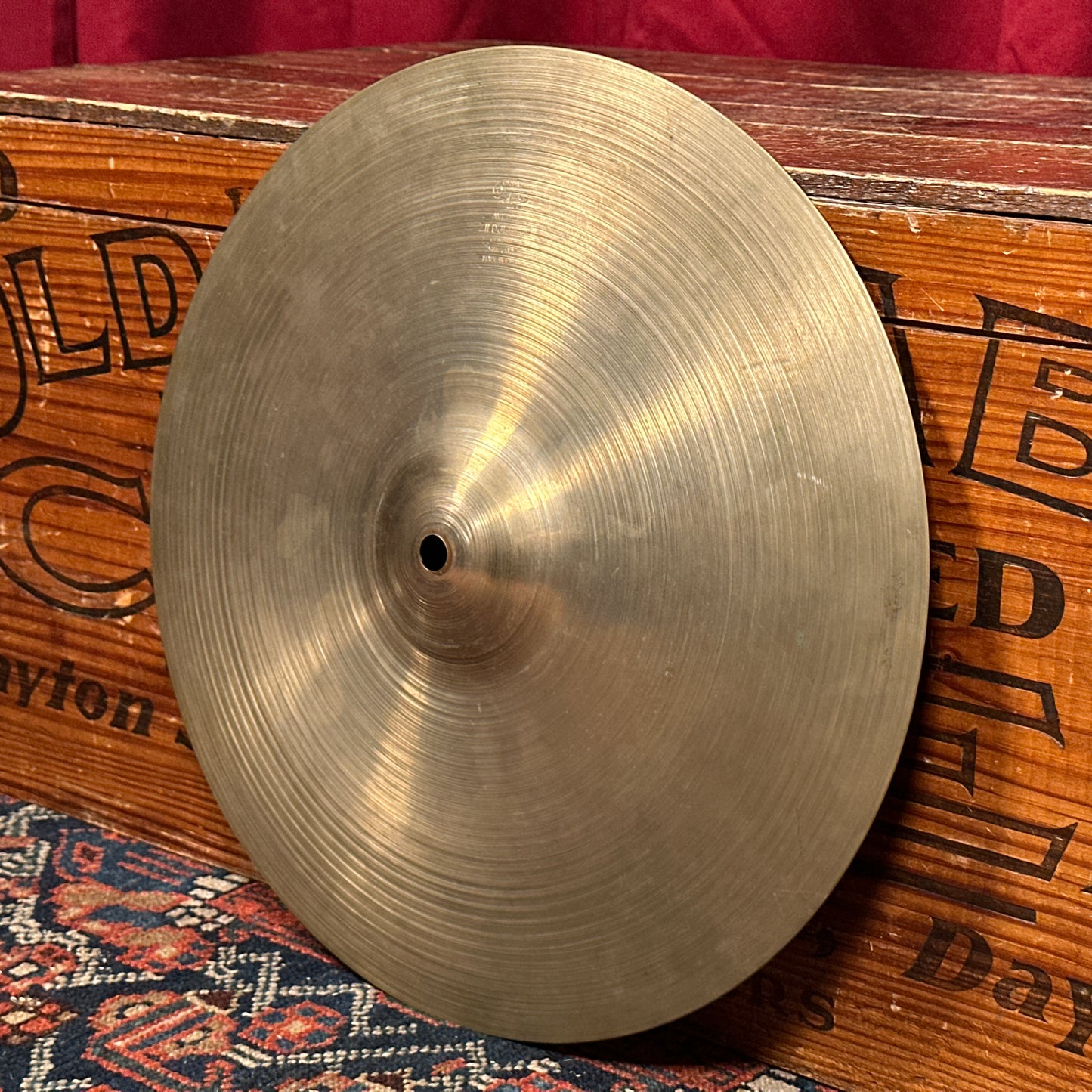 14" Zildjian A 1950s Small Stamp Hi-Hat Cymbal Pair 738g/824g *Video Demo*