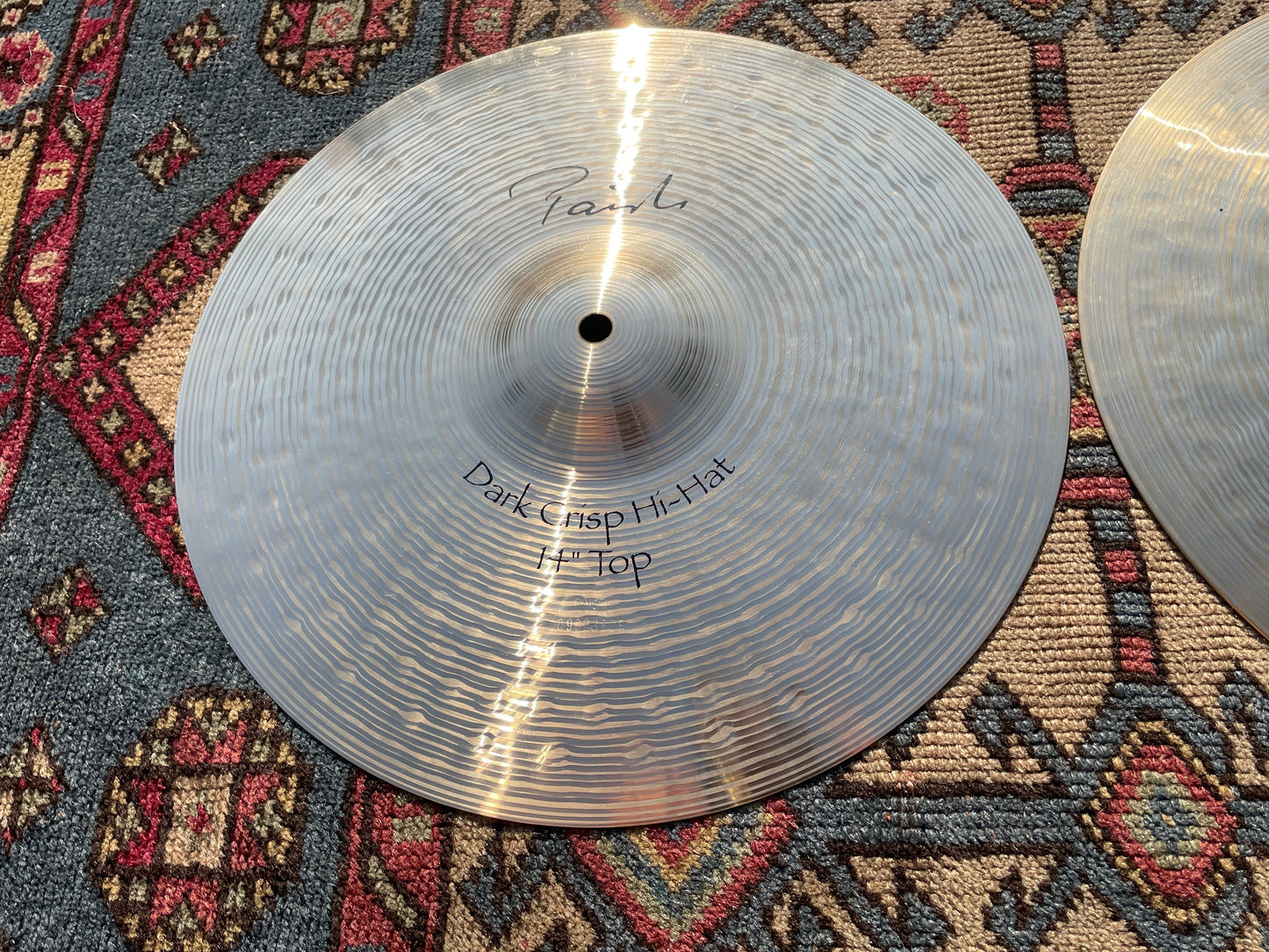 14" Paiste Signature Dark Crisp Hi-Hat Cymbal Pair 876g/1484g *Video Demo*