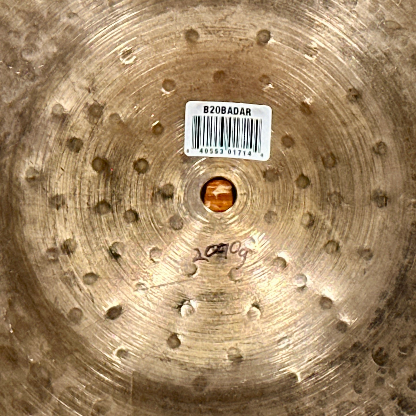 20" Meinl Byzance Dark Big Apple Dark Ride Cymbal 2090g *Video*