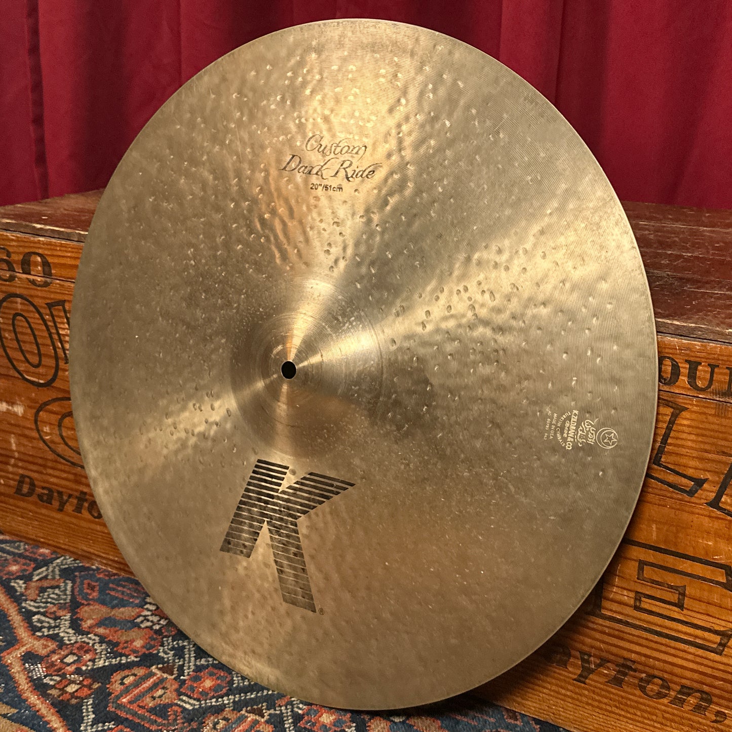 20" Zildjian K Custom Dark Ride Cymbal 2320g *Video Demo*