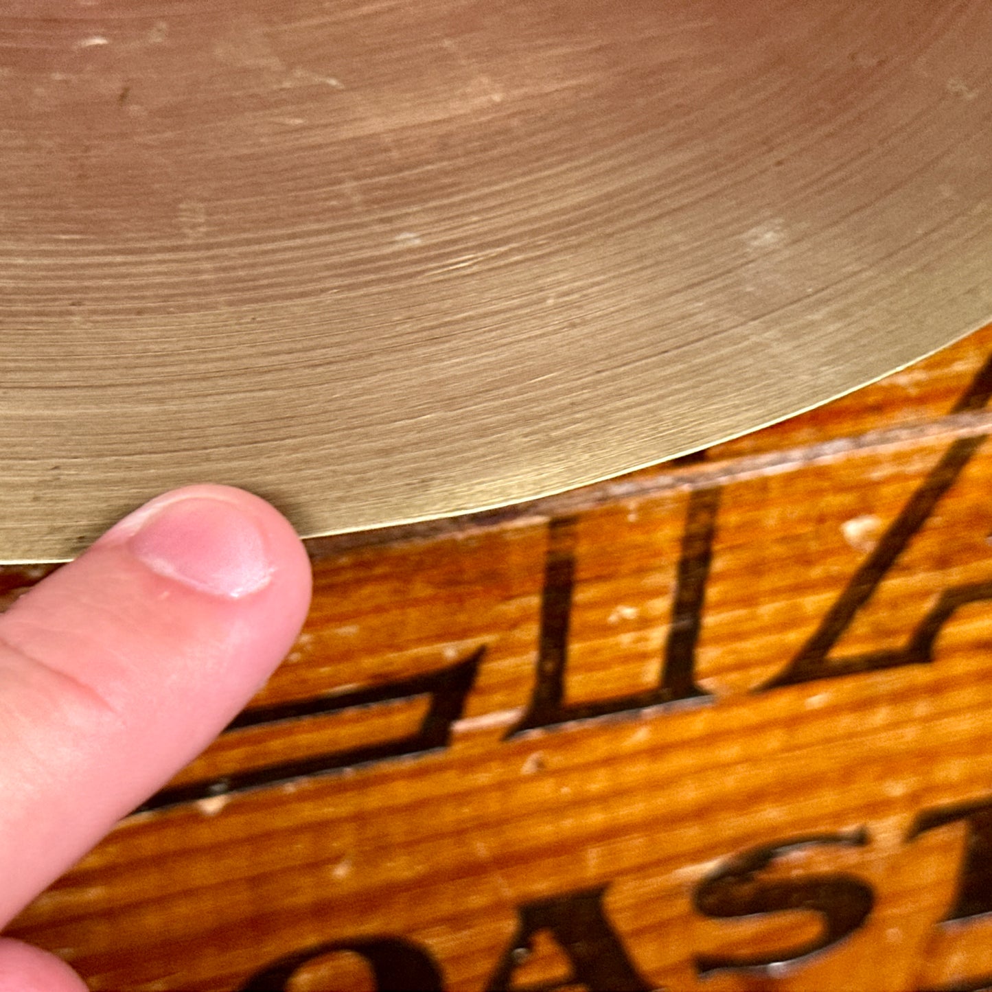 11" Zildjian A 1930s-1940s 1st / 2nd / Pre-Trans Stamp Splash Cymbal 264g *Video*