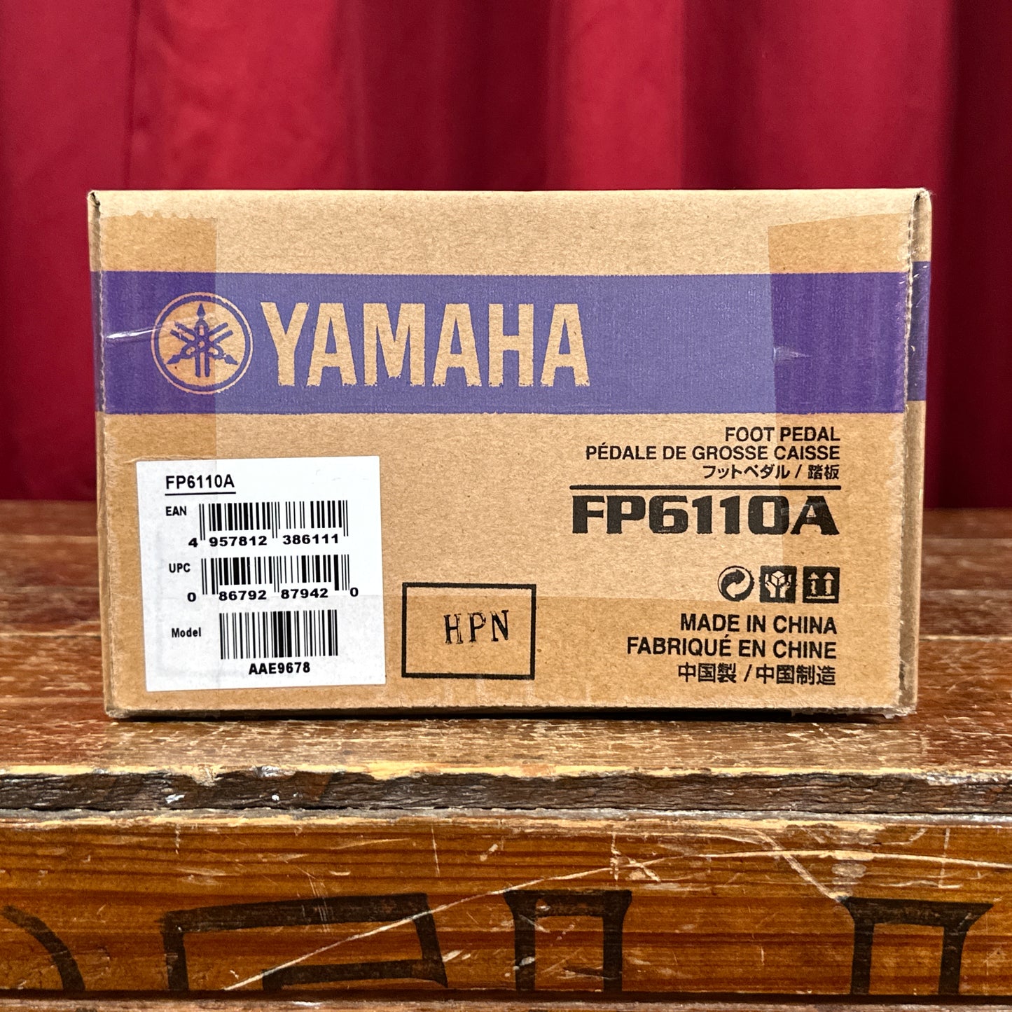 Yamaha FP6110A Belt Drive Single Bass Drum Pedal NOS