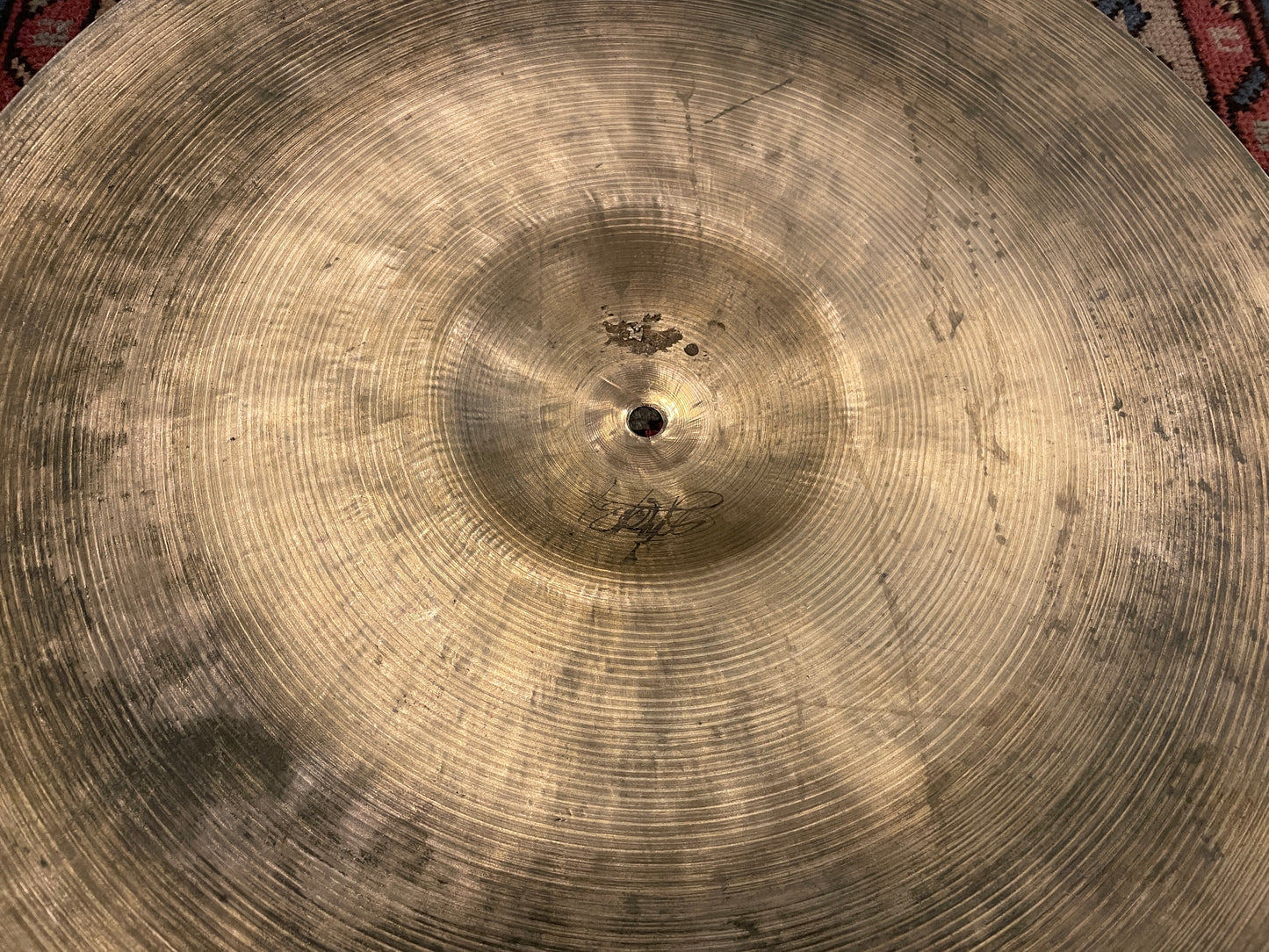 18" K. Zildjian Istanbul 1950s Old Stamp Crash Ride Cymbal 1418g *Video Demo*