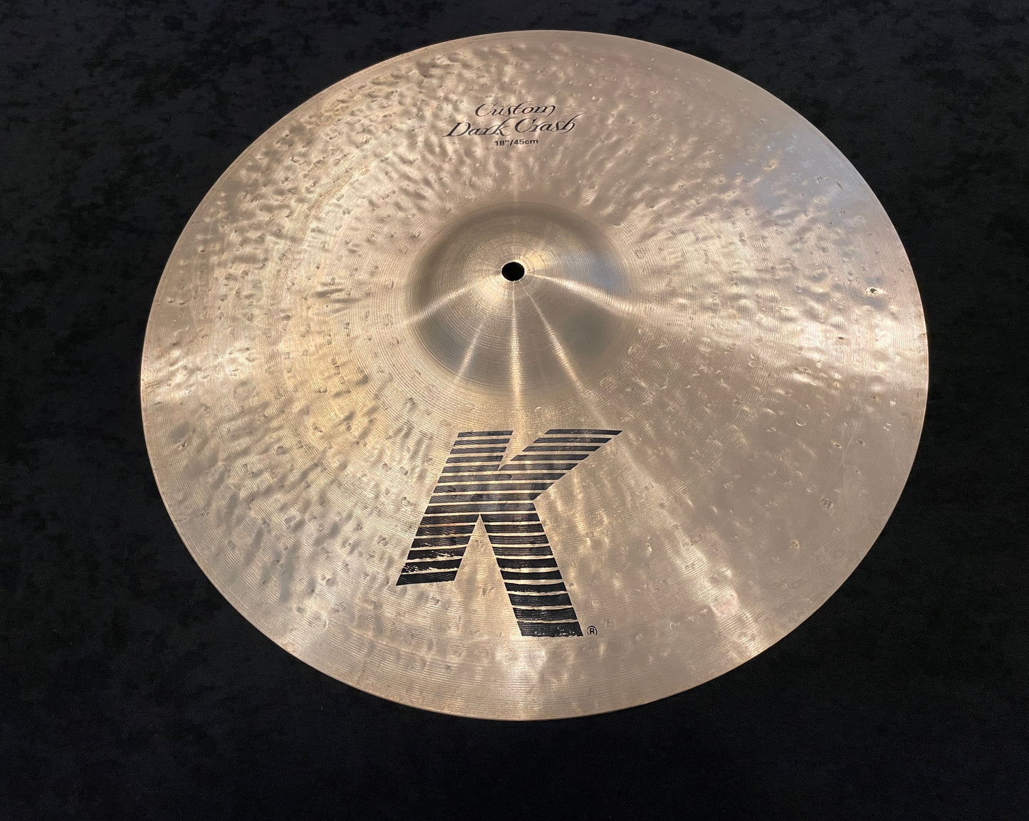 18" Zildjian K Custom Dark Crash Cymbal 1366g