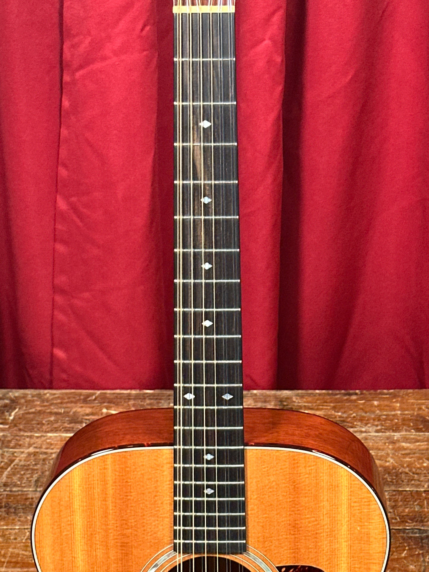 1995 Taylor 555 12-String Acoustic Guitar Natural w/ OHSC