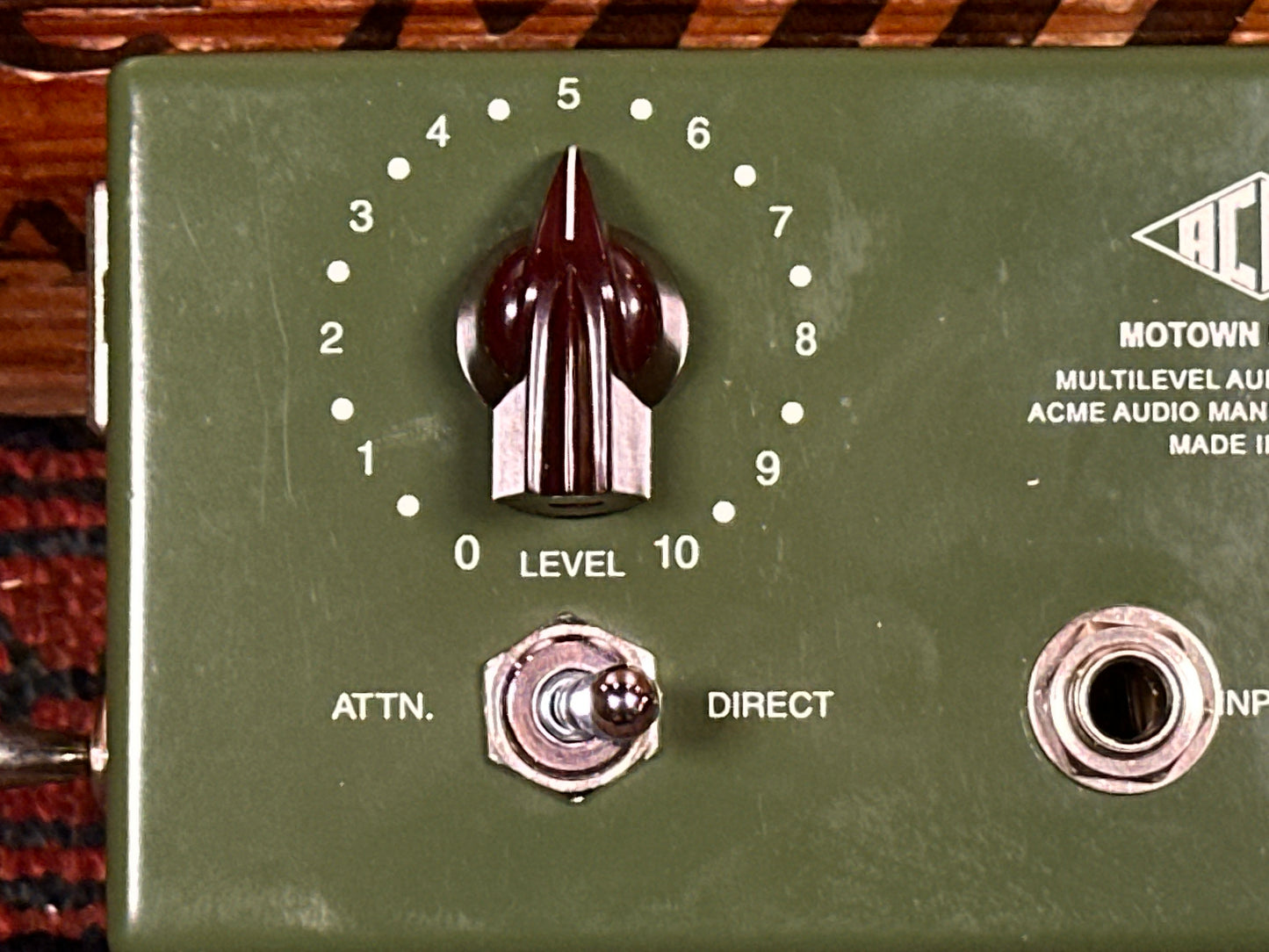 Acme Audio WB-3 Motown DI Passive Direct Box