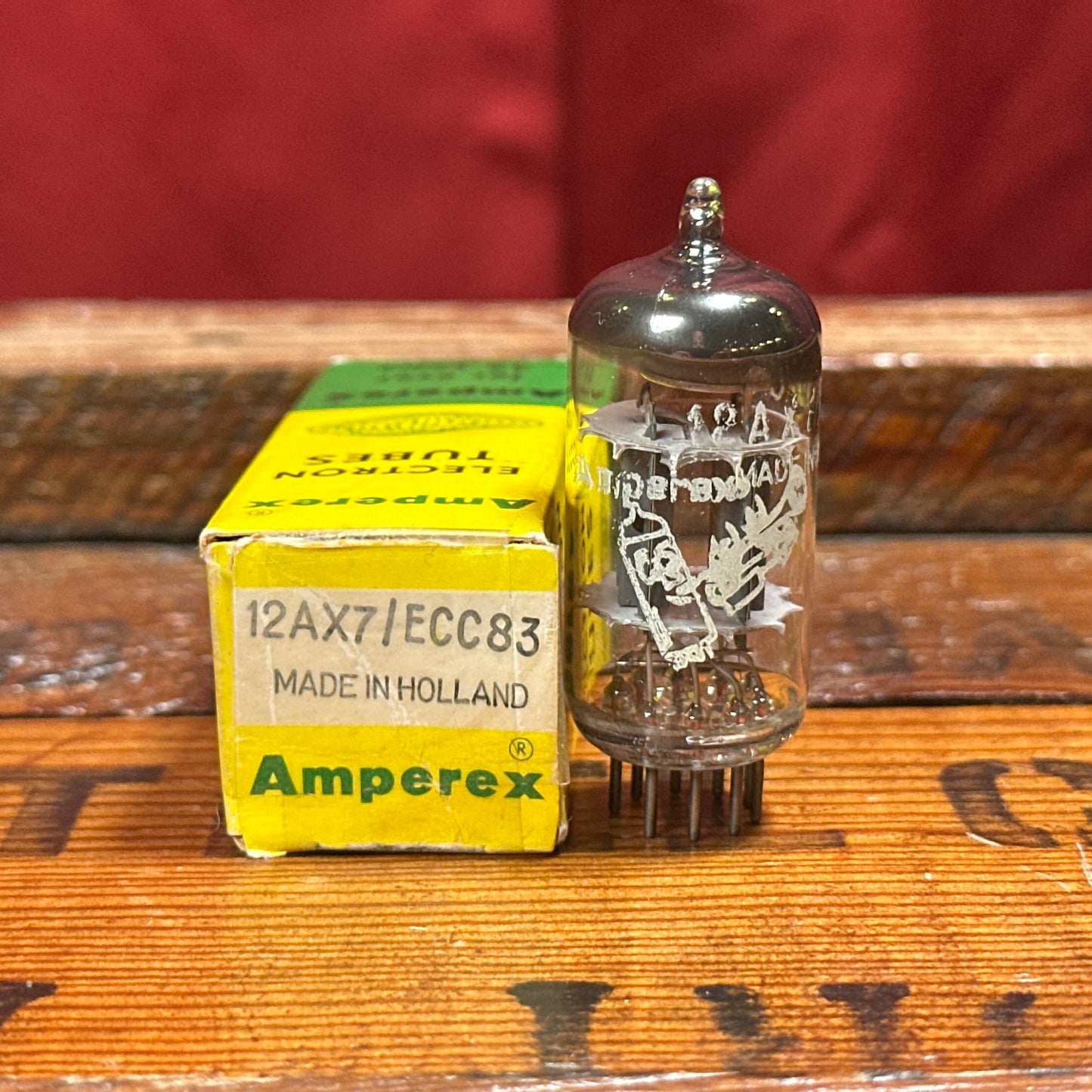 Vintage 1960s Amperex Bugle Boy 12AX7 / 7025 Amplifier Preamp Tube #276