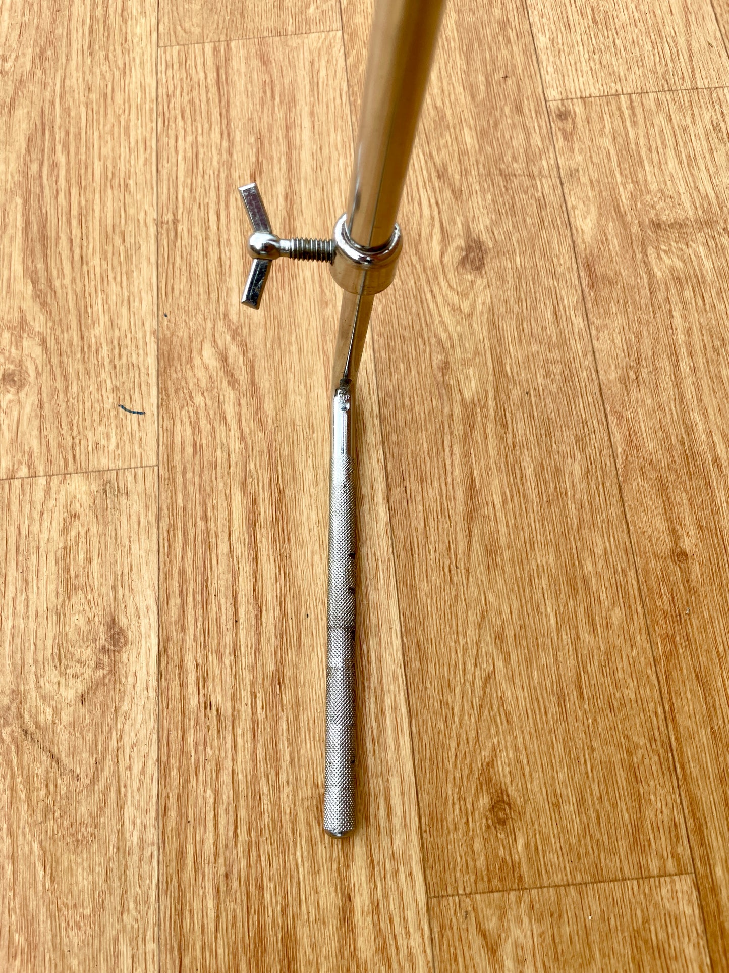 1960s Gretsch Telescoping L-Arm Cymbal Holder Round Badge Era