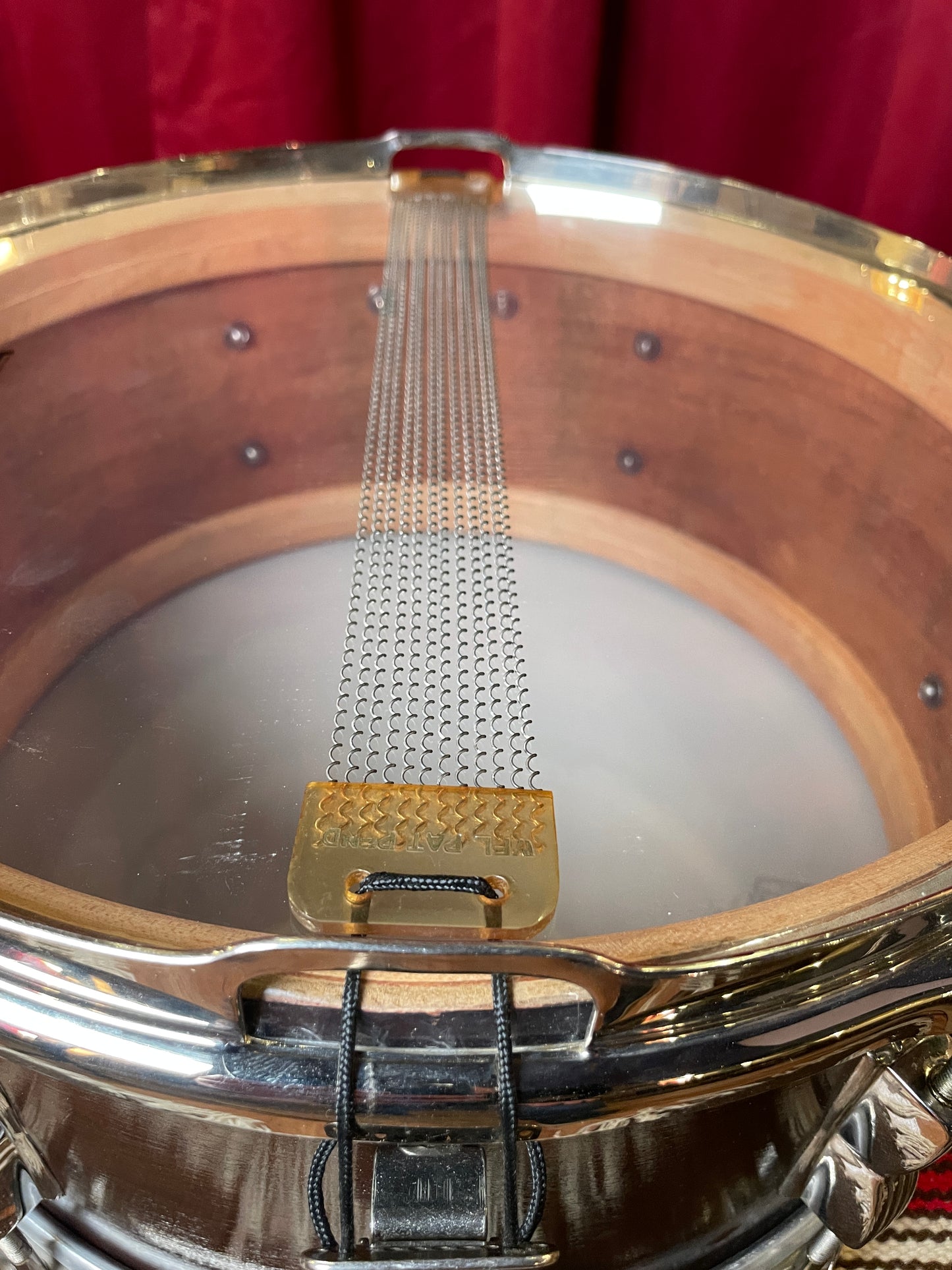 1940s WFL 6.5x14 No. 470 Contest Model Snare Drum Mahogany