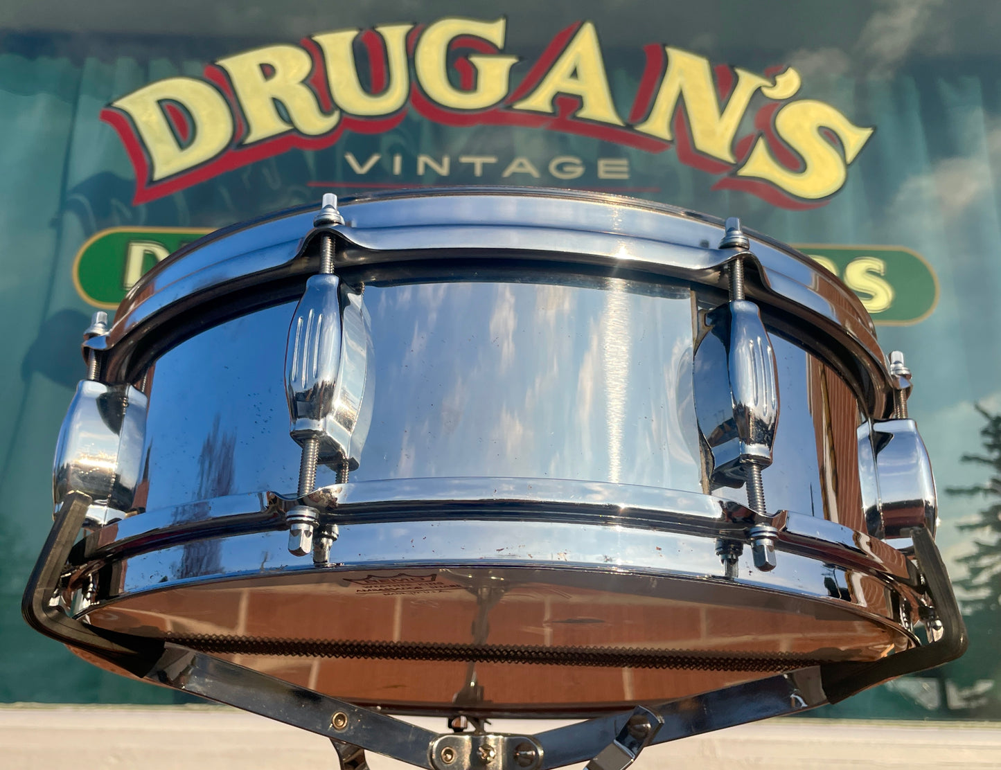 1960s Camco 701-EM Studio Model 5x14 Chrome Over Wood Snare Drum Oaklawn COW