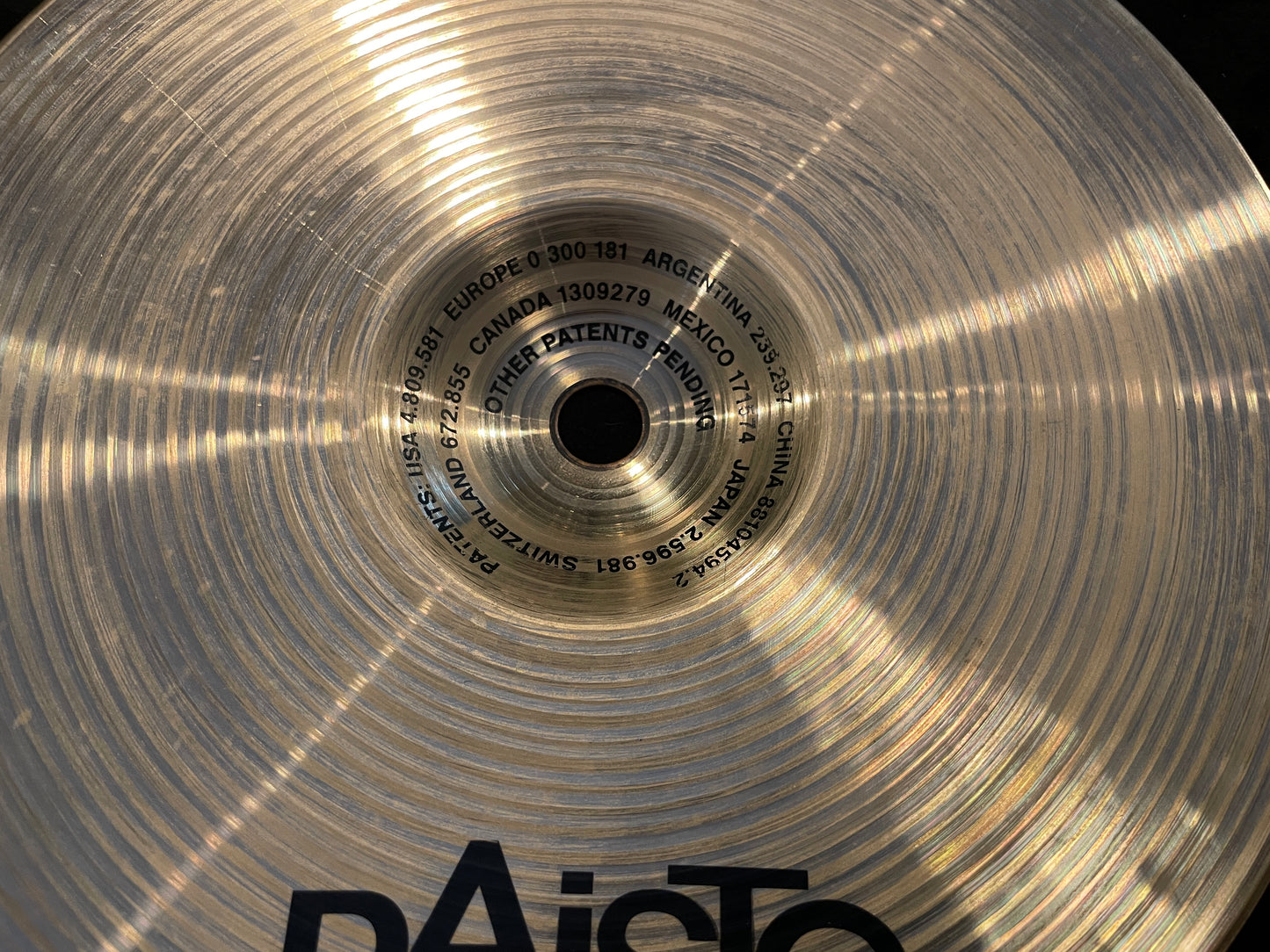 8" Paiste Signature Bell Cymbal 412g