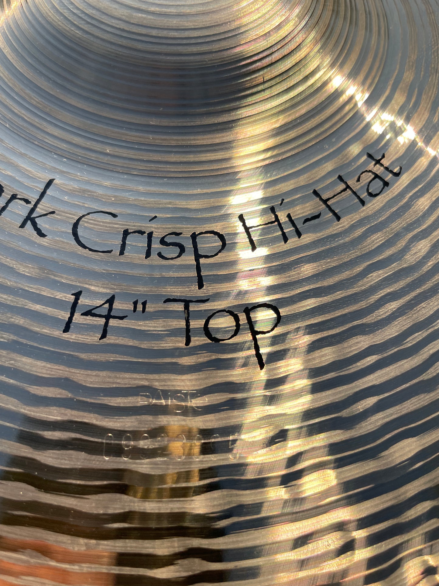 14" Paiste Signature Dark Crisp Hi-Hat Cymbal Pair 876g/1484g *Video Demo*