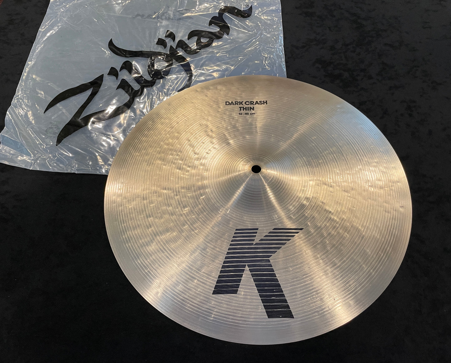 16" Zildjian K Dark Crash Thin Cymbal 1098g