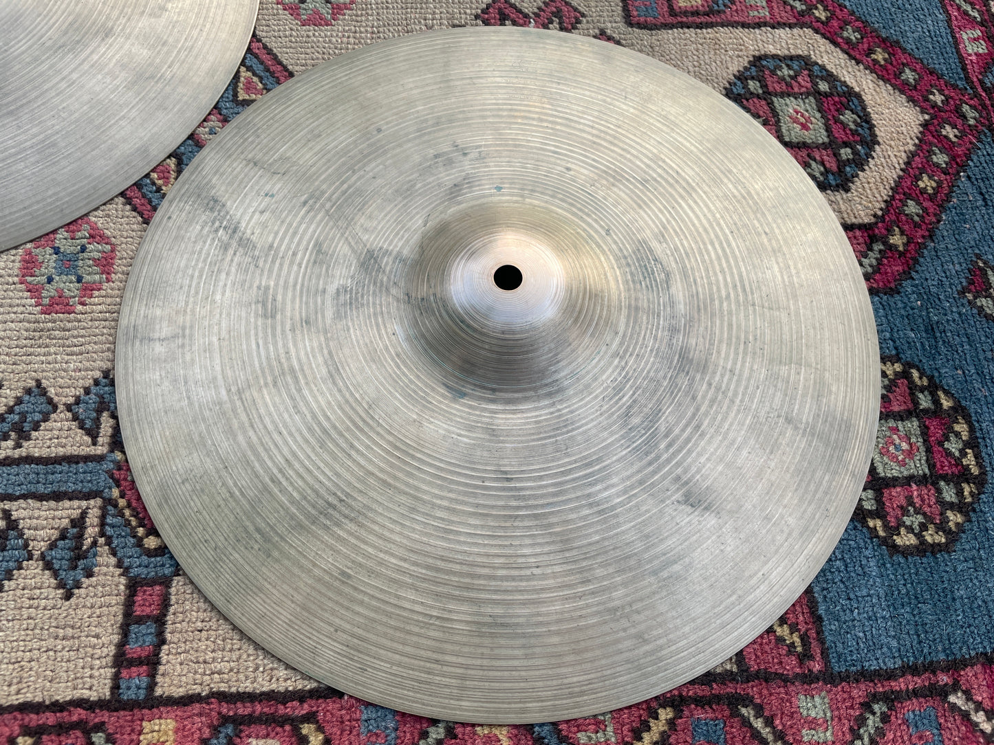 14" Zildjian A 1970s Rock Hi-Hat Cymbal Pair 1358g/1402g *Video Demo*