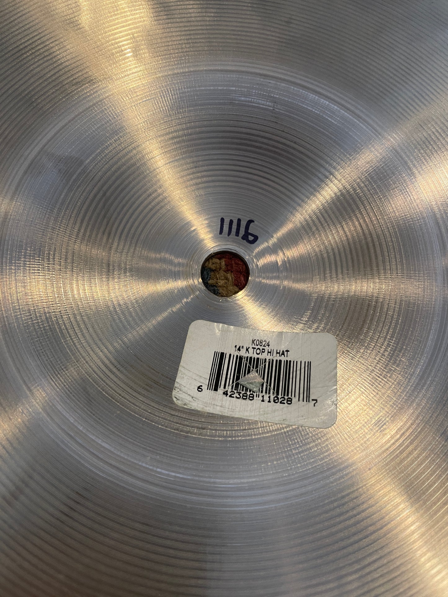 14" Zildjian K Hi-Hat Cymbal Pair 1116g/1362g