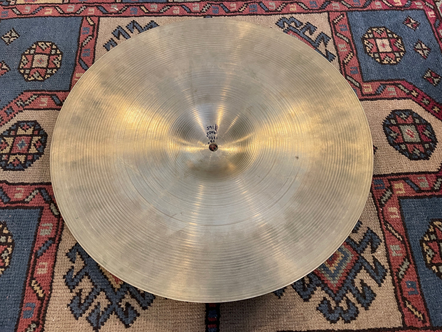 18" Zildjian A 1960s Crash Ride Cymbal 1390g *Video Demo*