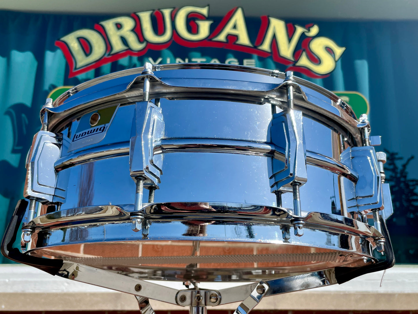 1970s Ludwig 5x14 LM400 Supraphonic Snare Drum