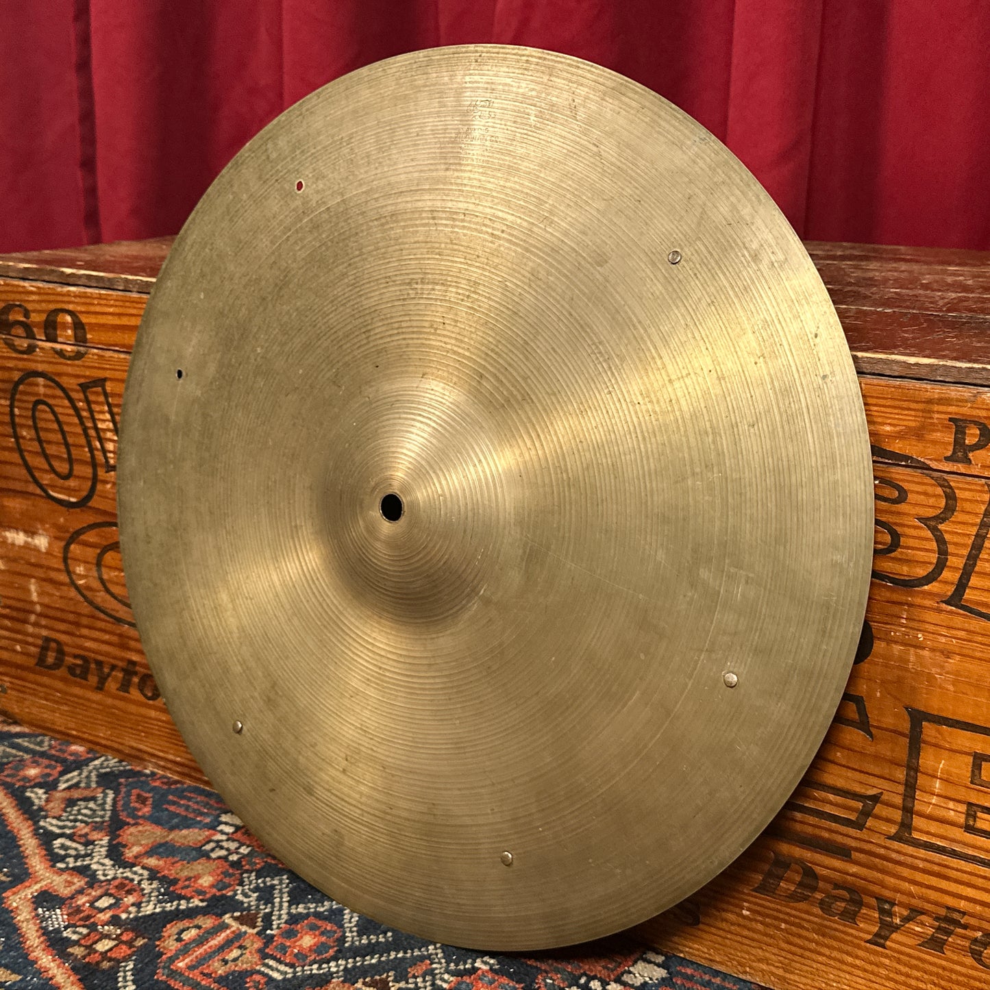 18" Zildjian A 1960s Sizzle Medium Crash Ride Cymbal 1466g *Video Demo*