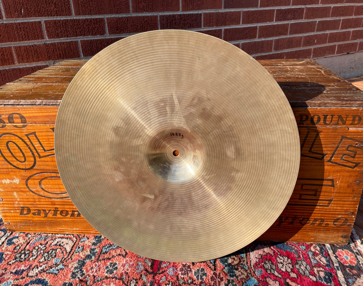 18" Paiste Formula 602 Pre-Serial Crash Cymbal 1488g