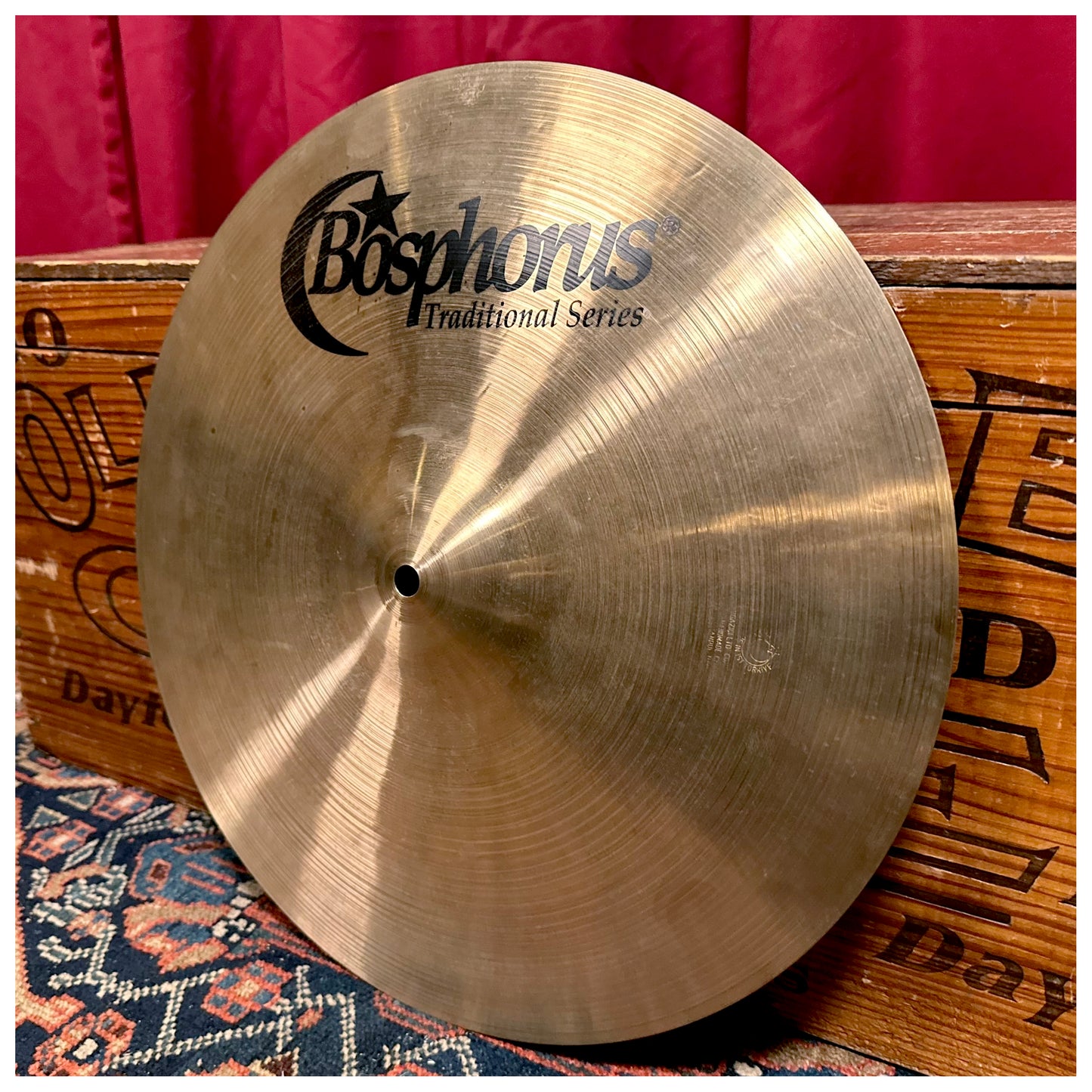 16" Bosphorus Traditional Series Thin Crash 916g *Video Demo*