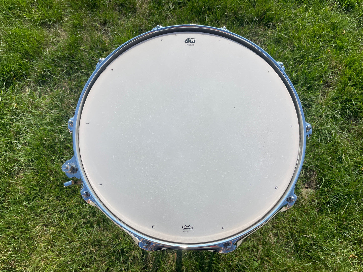 2007 DW Collector's Series 6x14 Maple Snare Drum Natural Drum Workshop Ten & Six