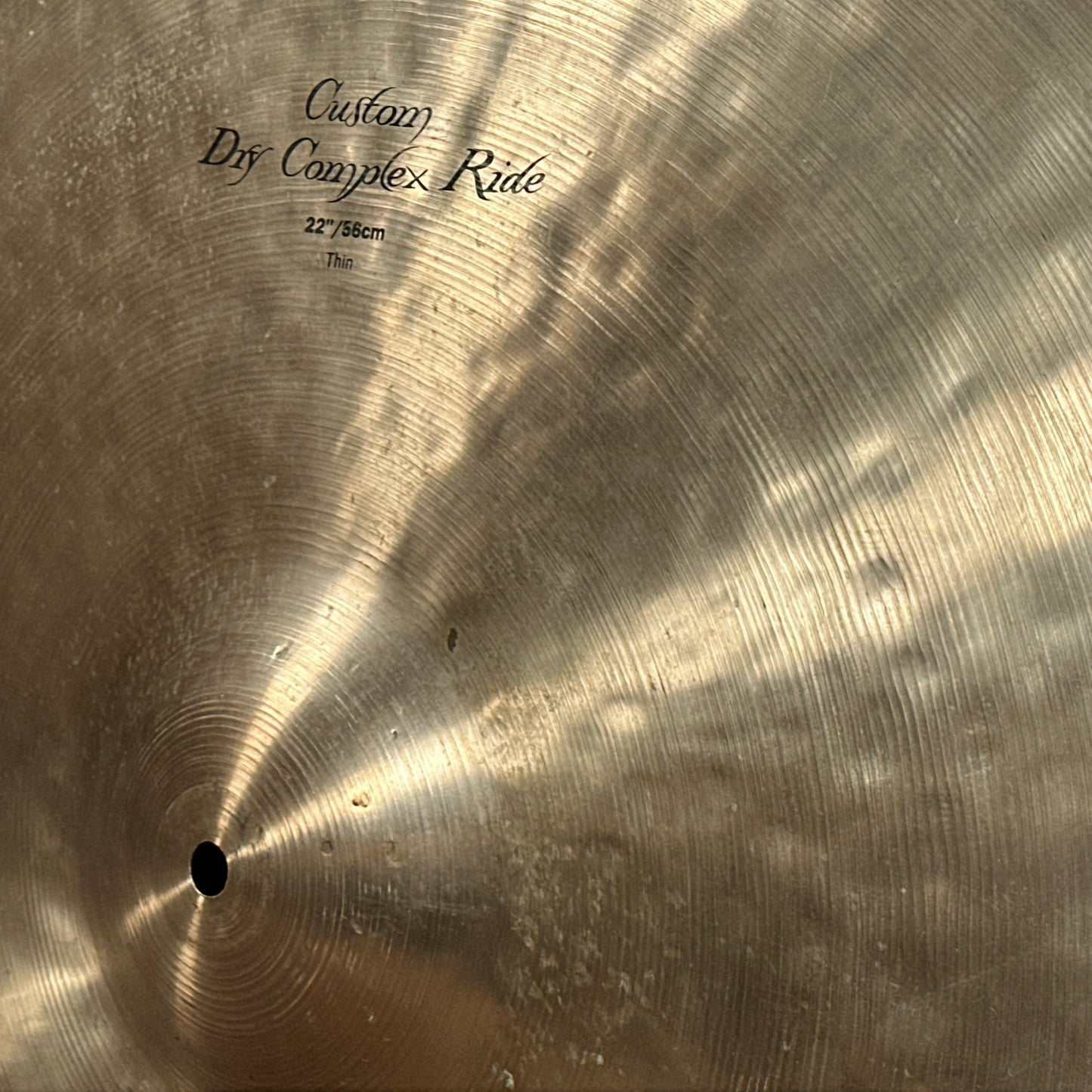 22" Zildjian K Custom Dry Complex Thin Ride 1 Bill Stewart Cymbal 2112g *Video Demo*