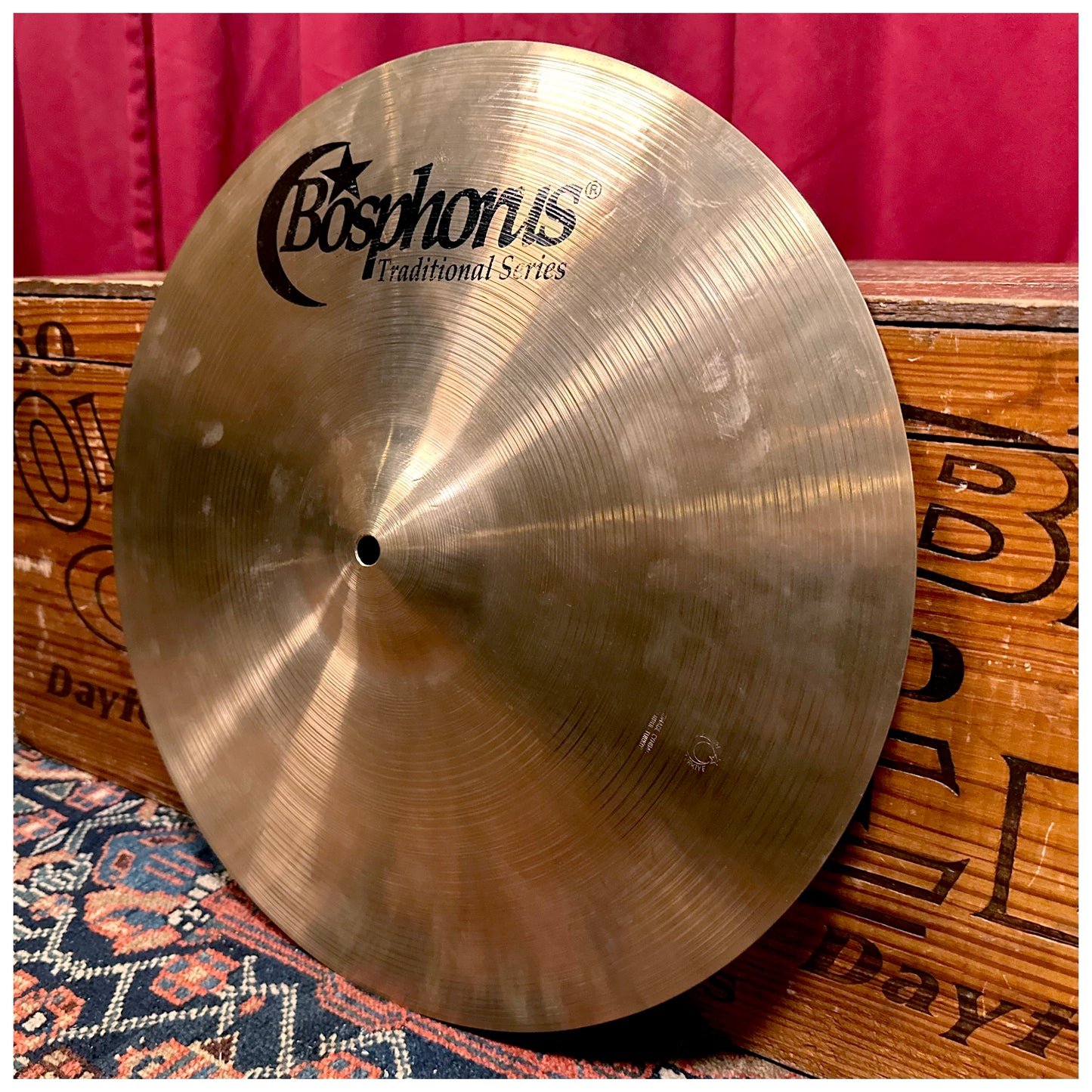 17" Bosphorus Traditional Series Paper Thin Crash 1000g *Video Demo*