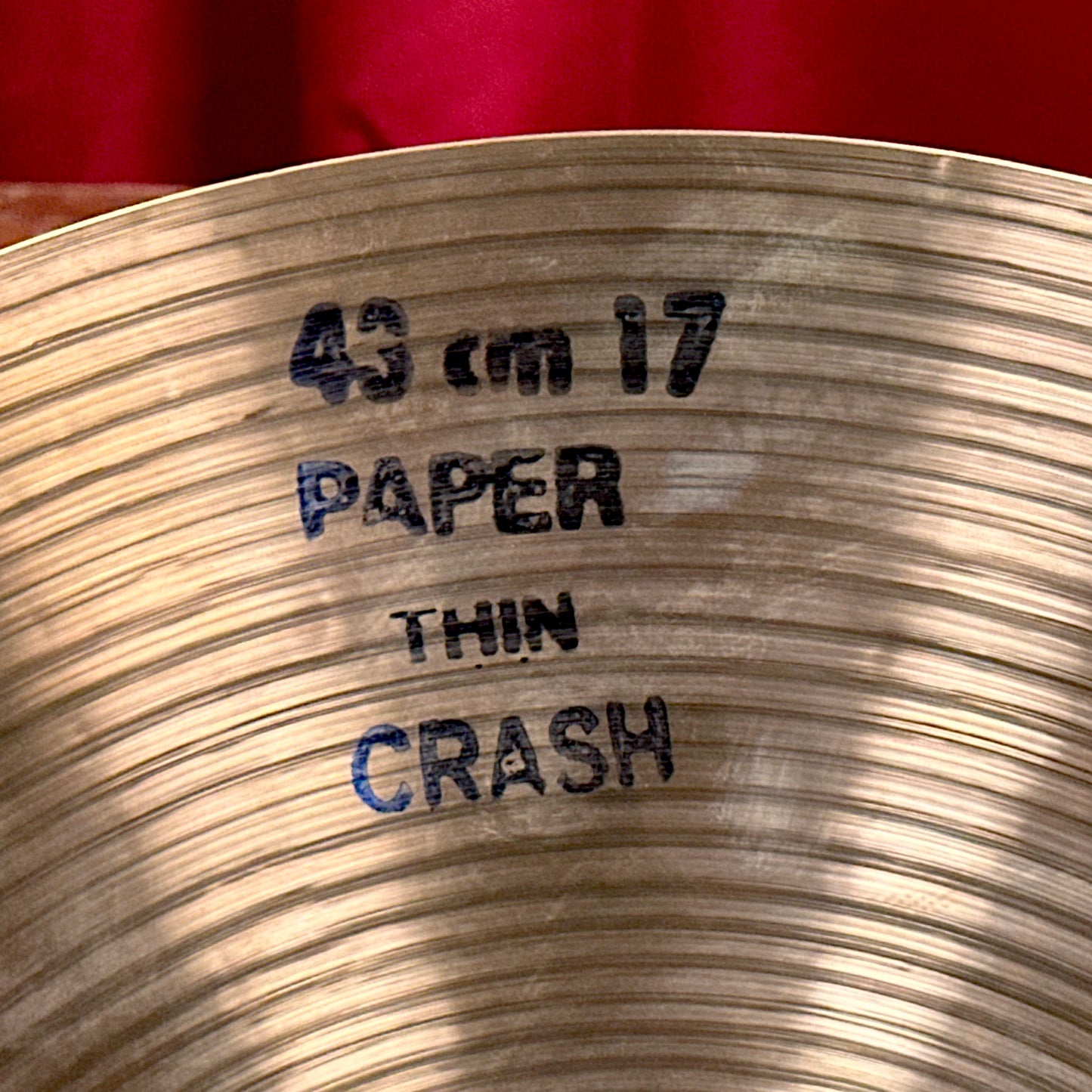 17" Bosphorus Traditional Series Paper Thin Crash 1000g *Video Demo*