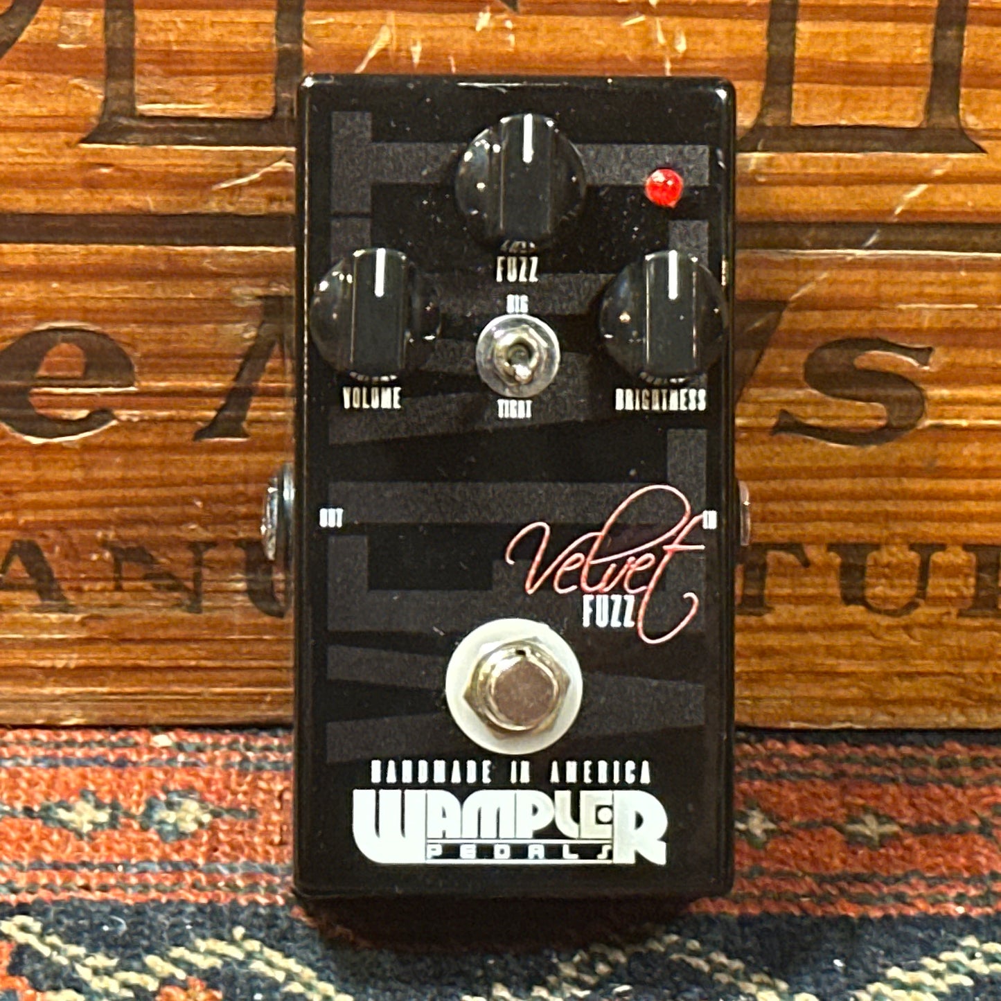 Wampler Velvet Fuzz Pedal V1 *Video Demo*