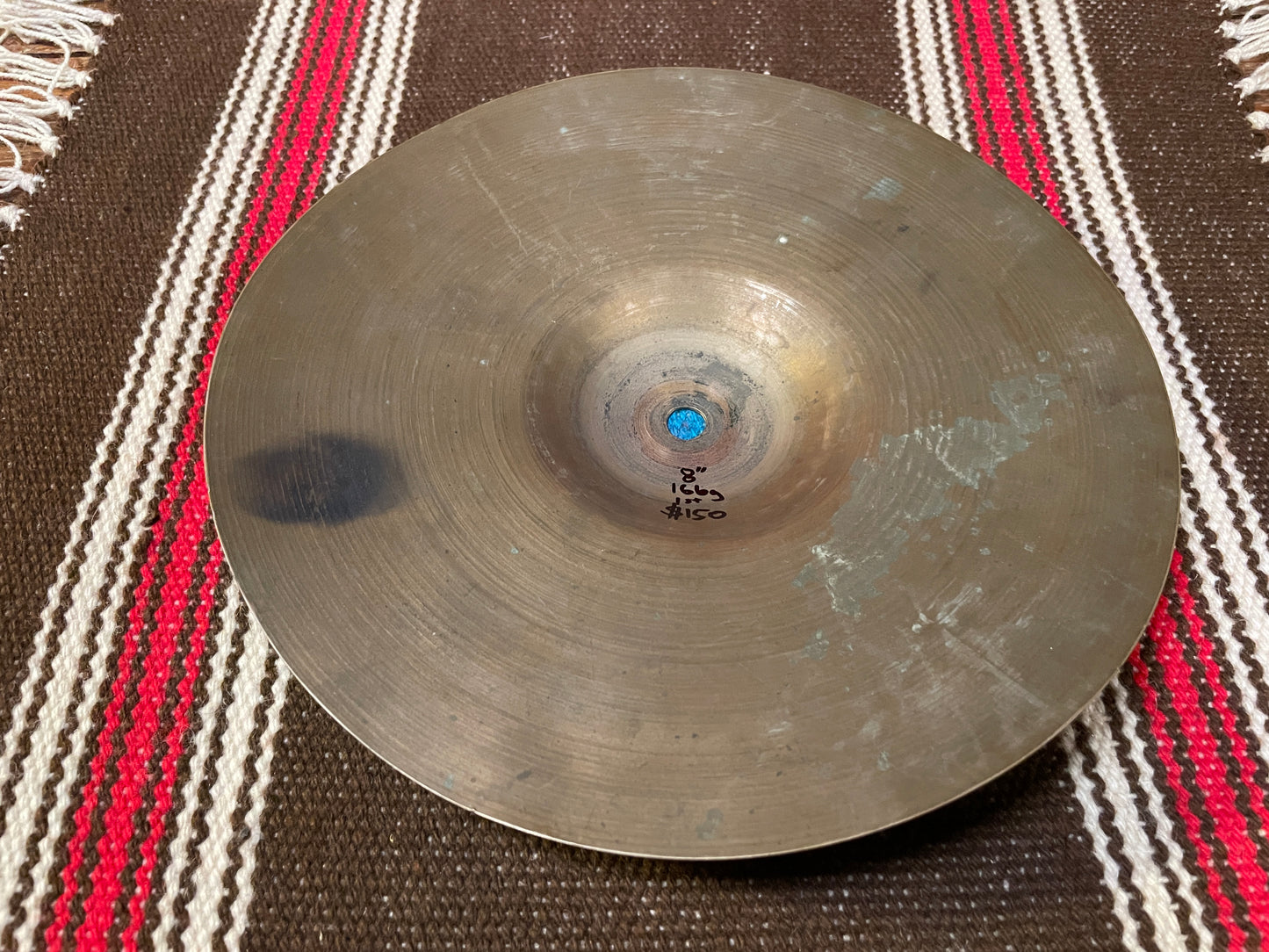 8" Vintage 1930s Zildjian A 1st Stamp Splash Cymbal 166g *Video Demo*