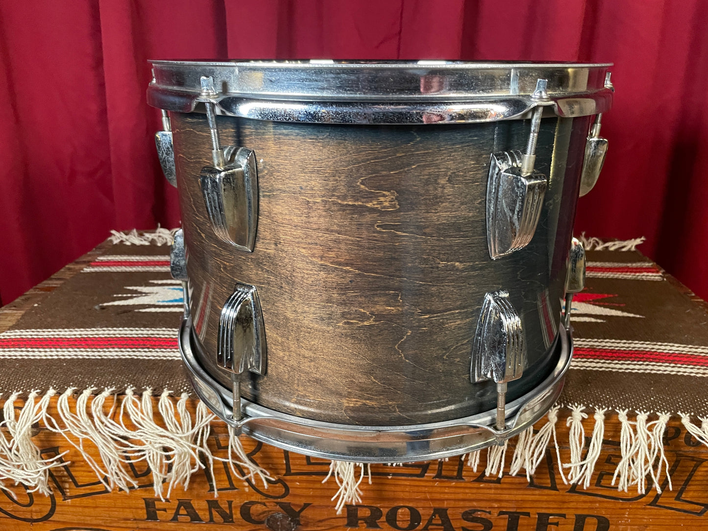 1990s Ludwig Classic Maple 9x13 Tom Emerald Shadow 13x9
