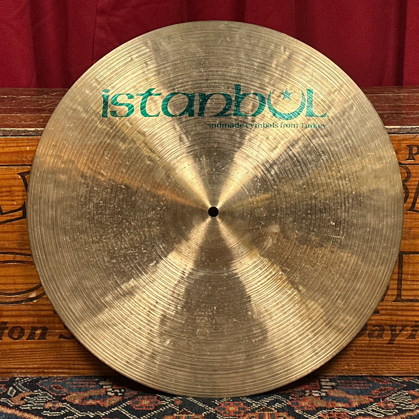 18" Istanbul Agop Mehmet Pre-Split Ping Ride Cymbal 1878g *Video Demo*