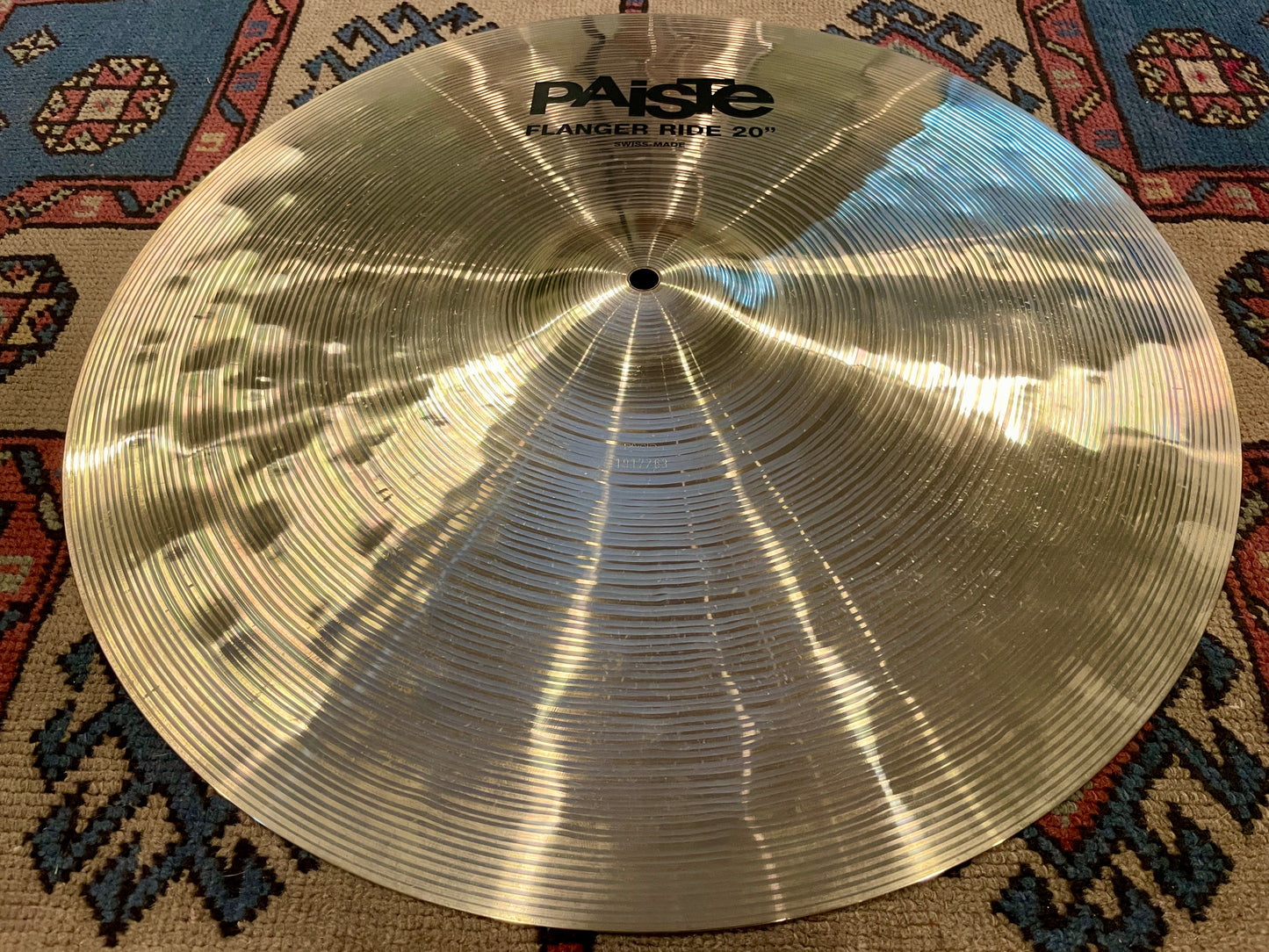 20" Paiste Flanger Ride Cymbal 2154g *Video Demo*