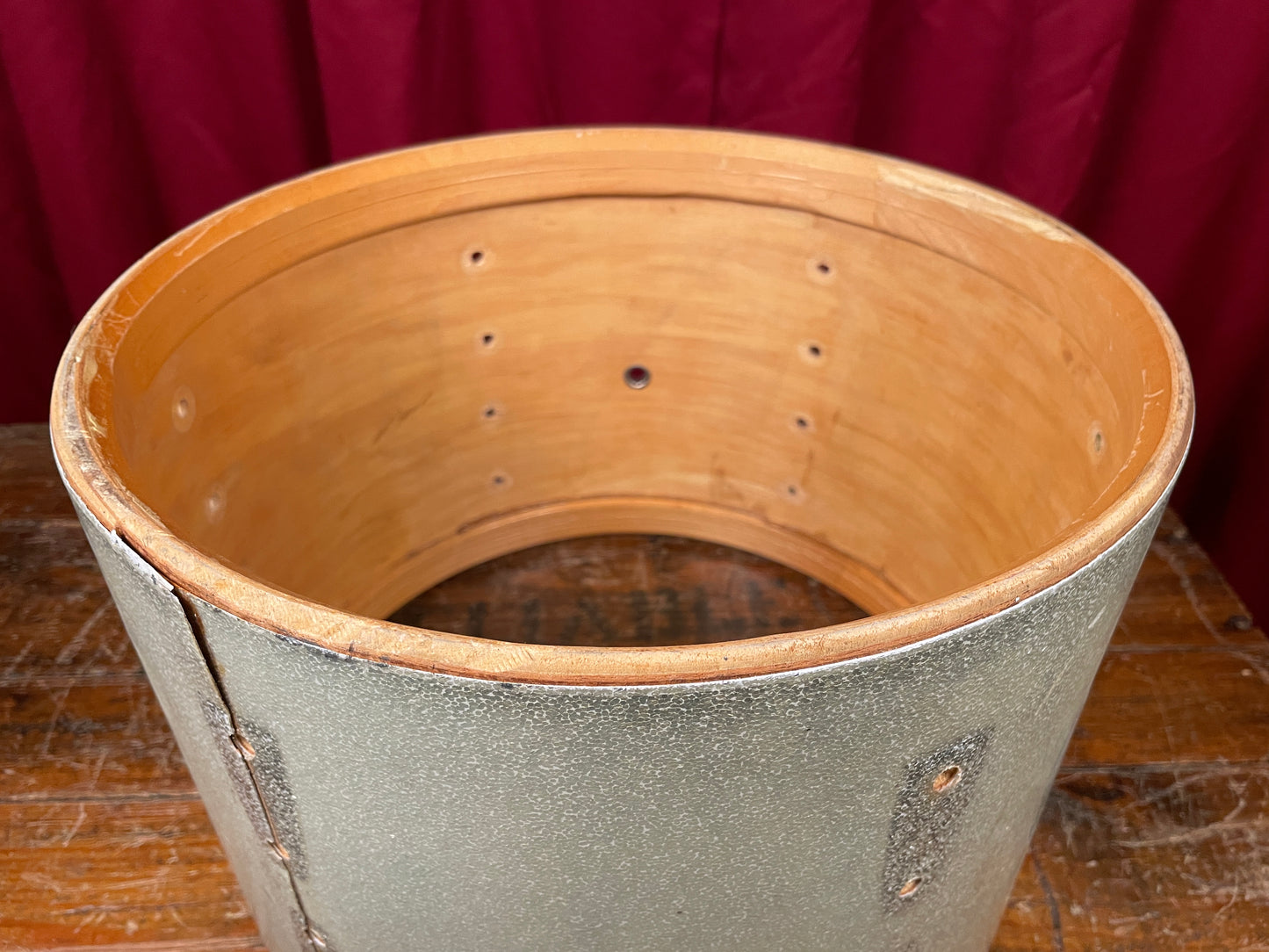 1969 Ludwig 9x13 Tom Shell Silver Mist Sparkle 13x9 Late 1960s