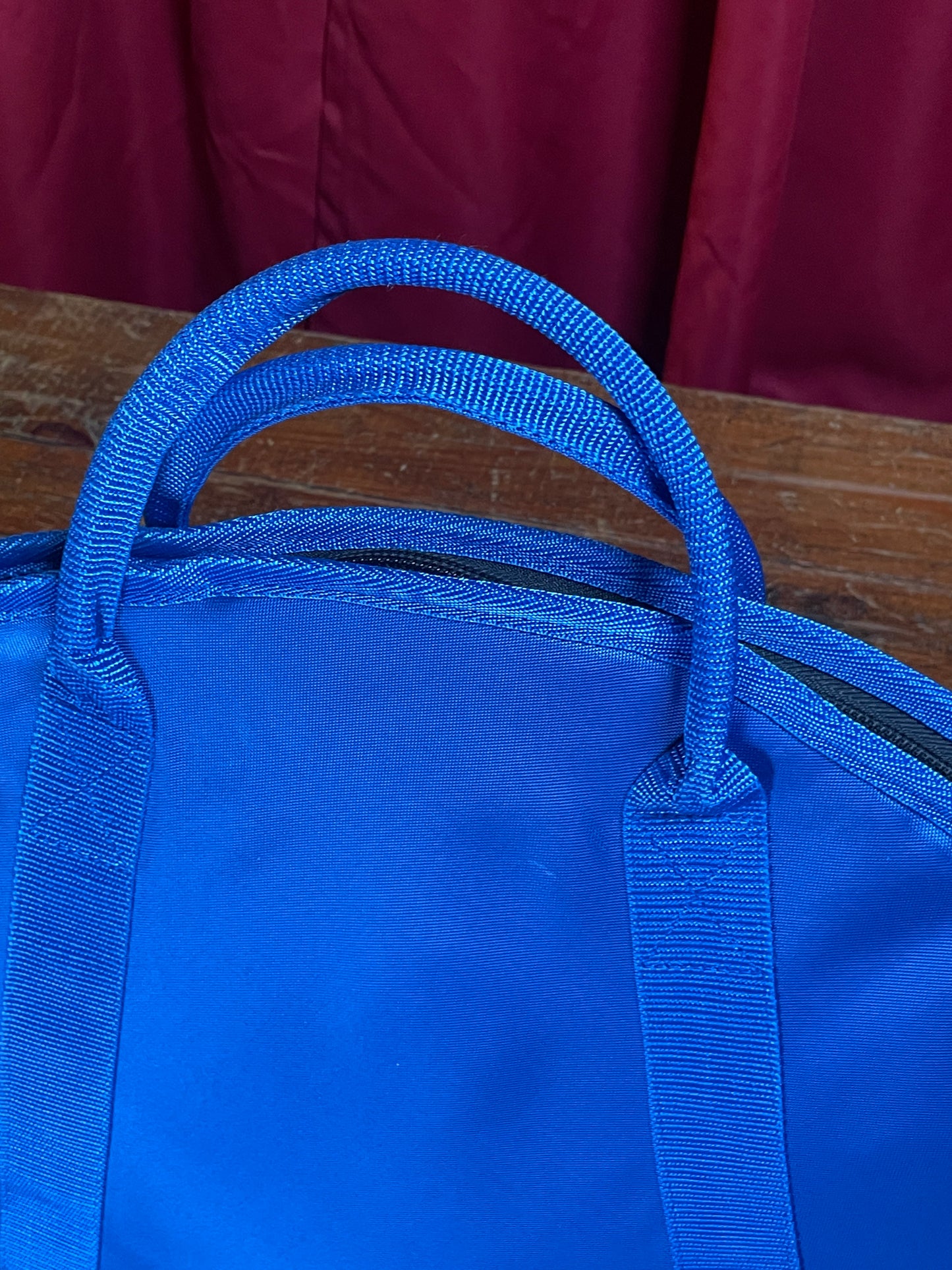 Vintage 20" Paiste Cymbal Bag Blue / Orange