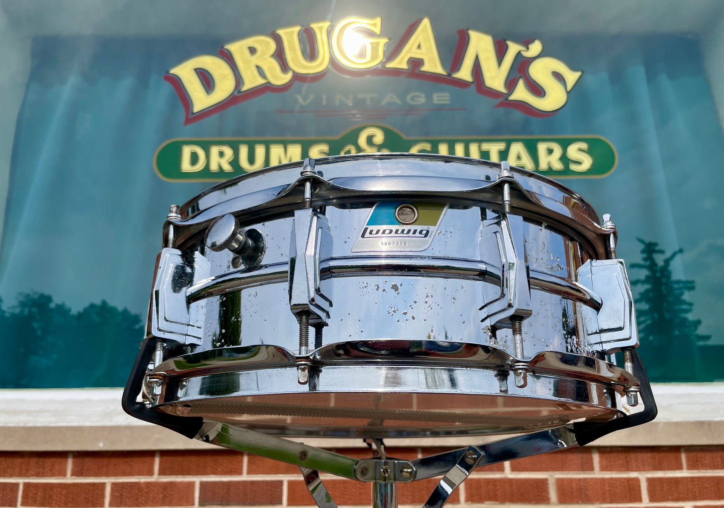 1970s Ludwig 5x14 LM400 Supraphonic Snare Drum