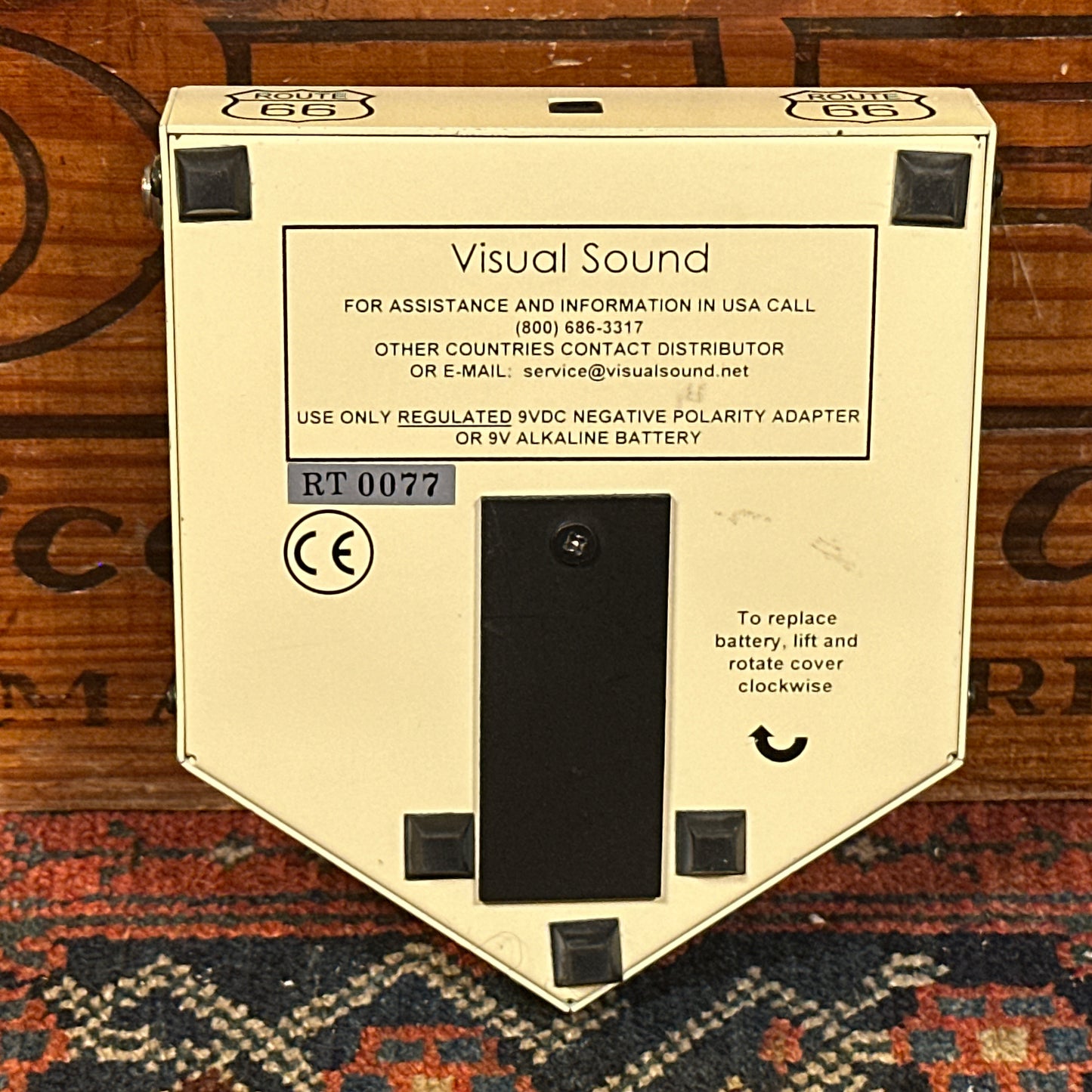 2000s Visual Sound Route 66 American Overdrive Pedal V1
