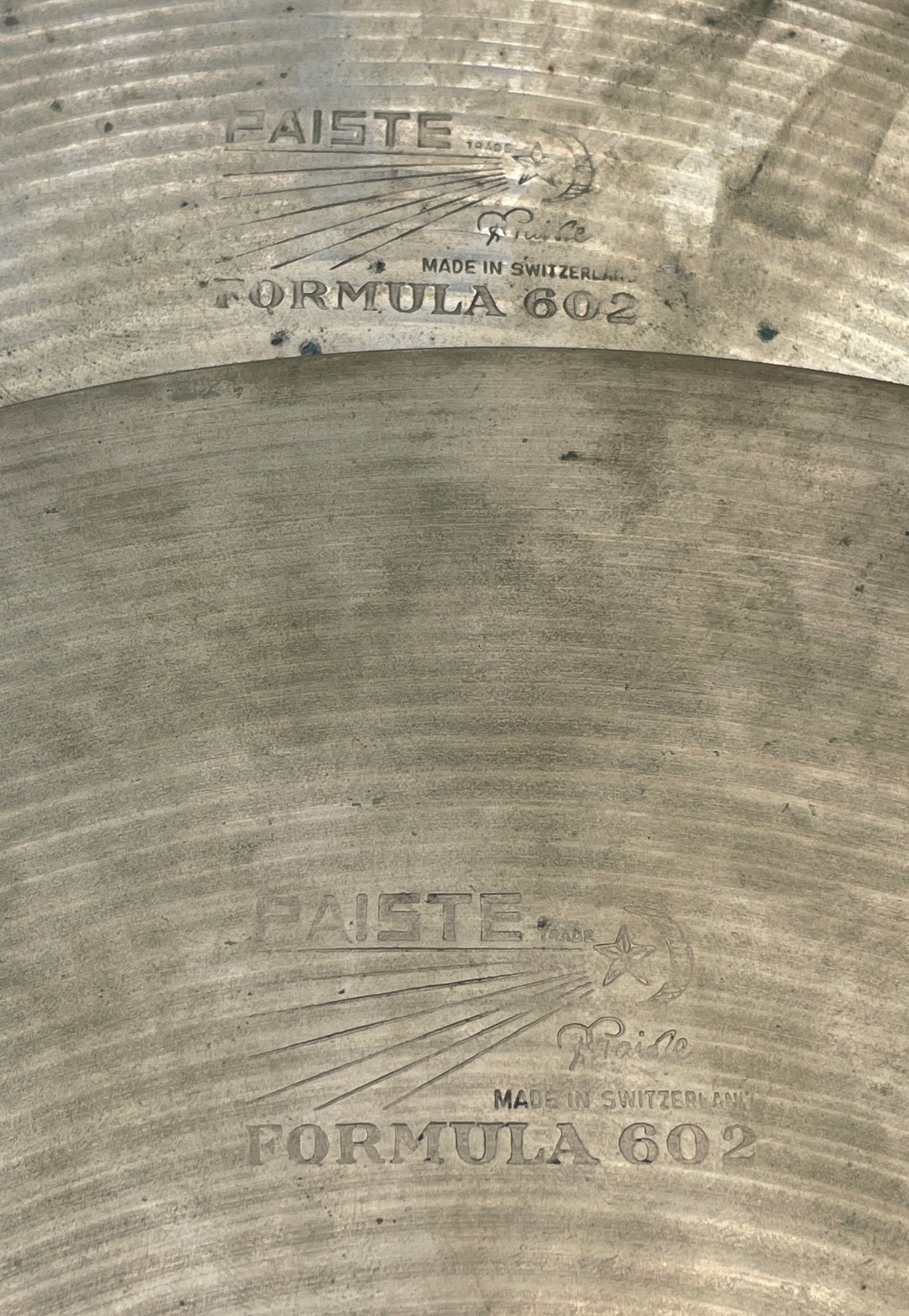 14" Paiste Pre-Serial 602 Hi-Hat Cymbal Pair 767g/922g *Video Demo*