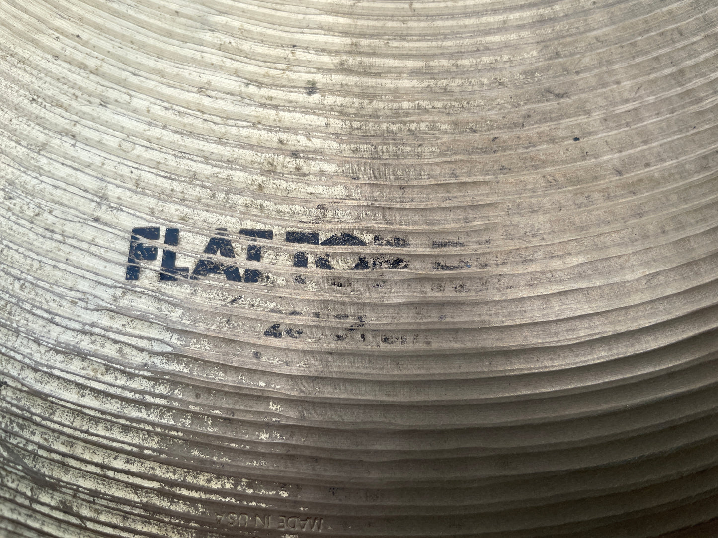 20" Zildjian K Flat Top Ride Cymbal 2420g IAK *Video Demo*