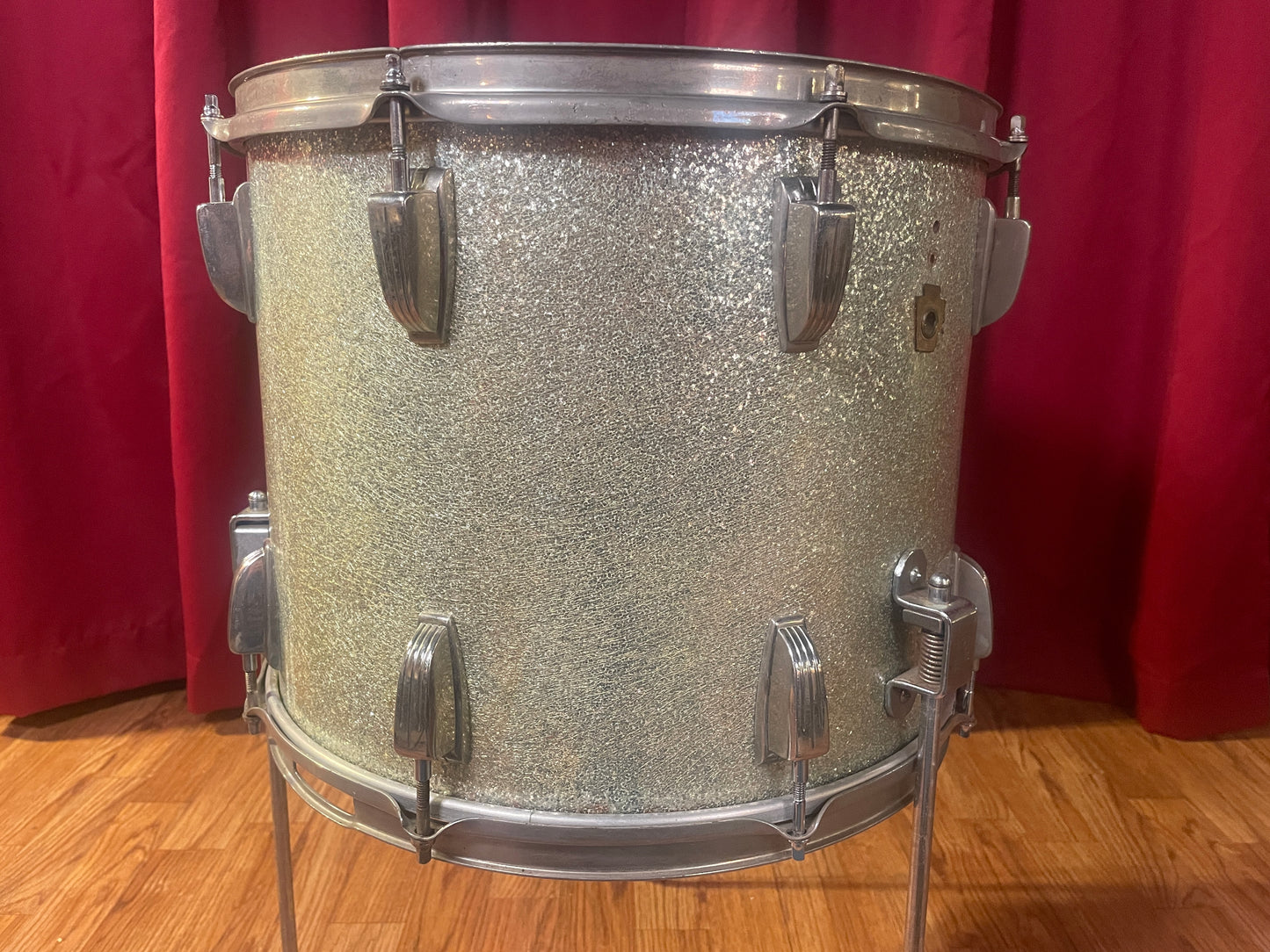 1950s Ludwig 12x15 Converted Marching Snare Floor Tom 15x12
