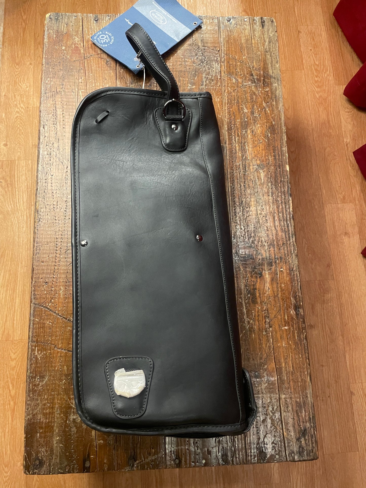 Reunion Blues Extra Large Black Leather Stick & Mallet Bag