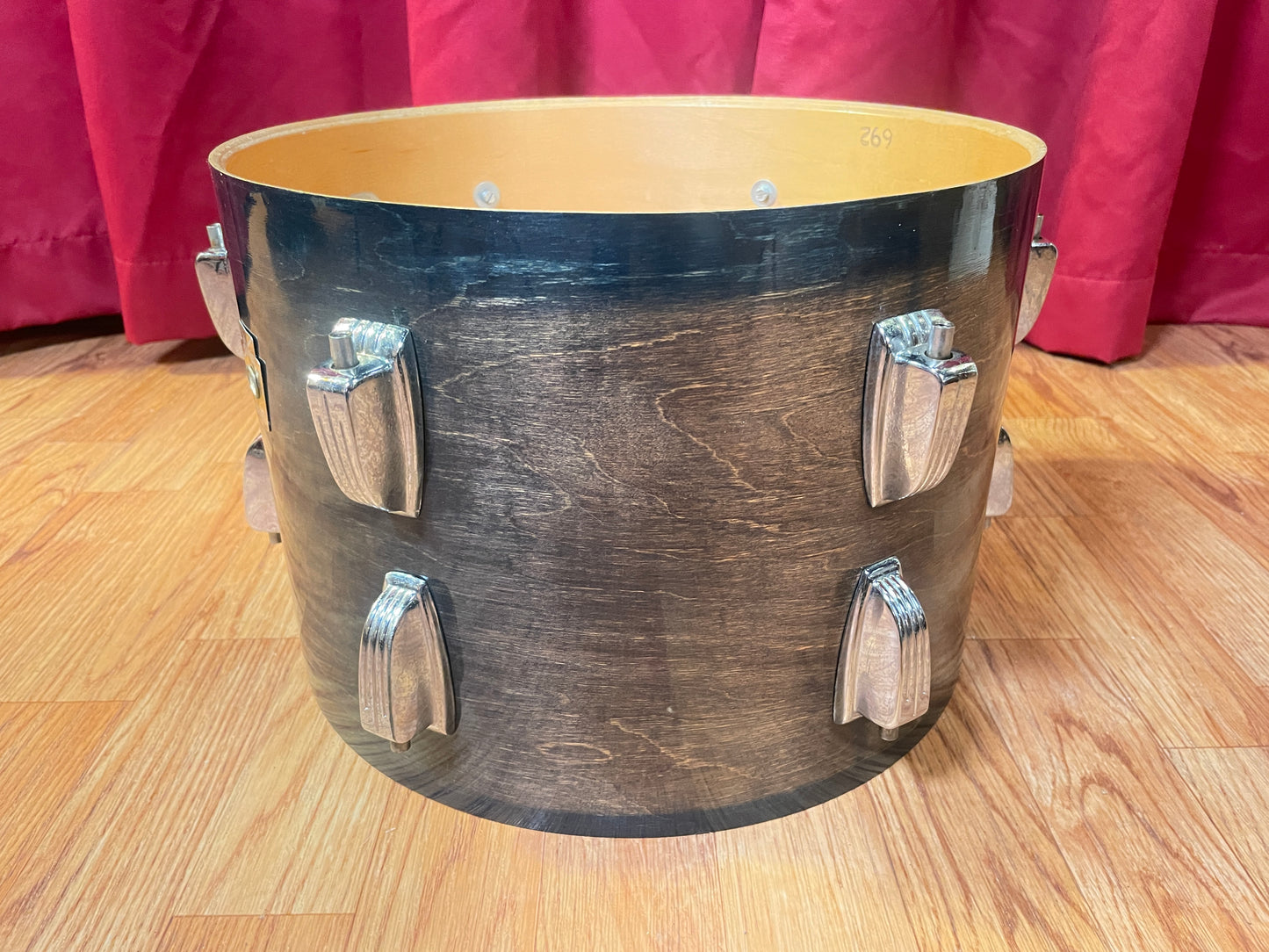 1990s Ludwig Classic Maple 9x13 Tom Emerald Shadow 13x9