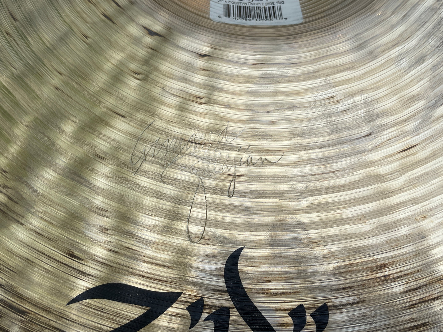 21" Zildjian K Constantinople Big Band Ride Cymbal 2534g *Video Demo*