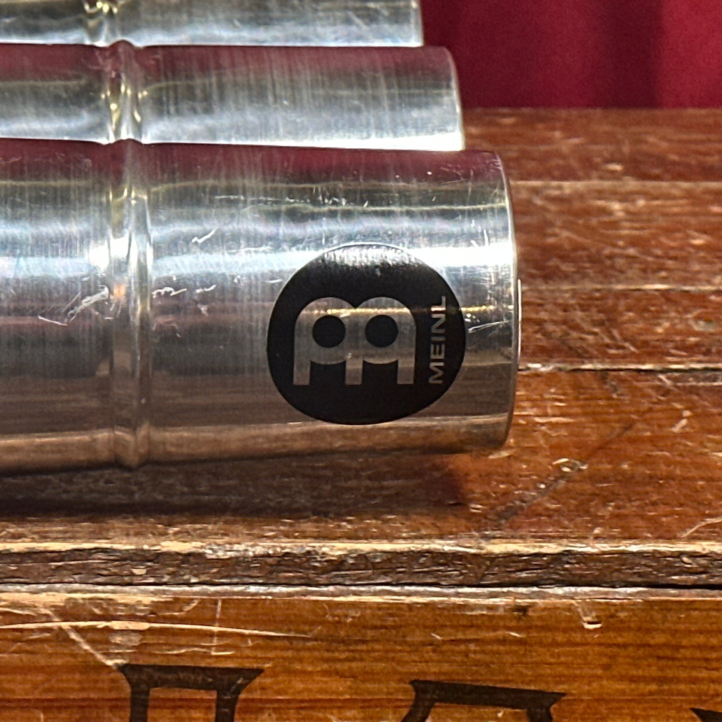 Meinl Percussion SSH3-L Aluminum Large Triple Samba Shaker