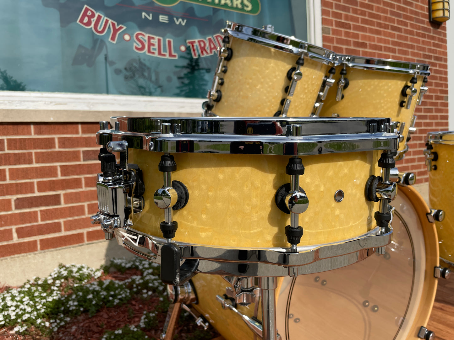Sonor Designer Series Drum Set Birdseye Maple Light NOS 22/10/12/14/16/5x14