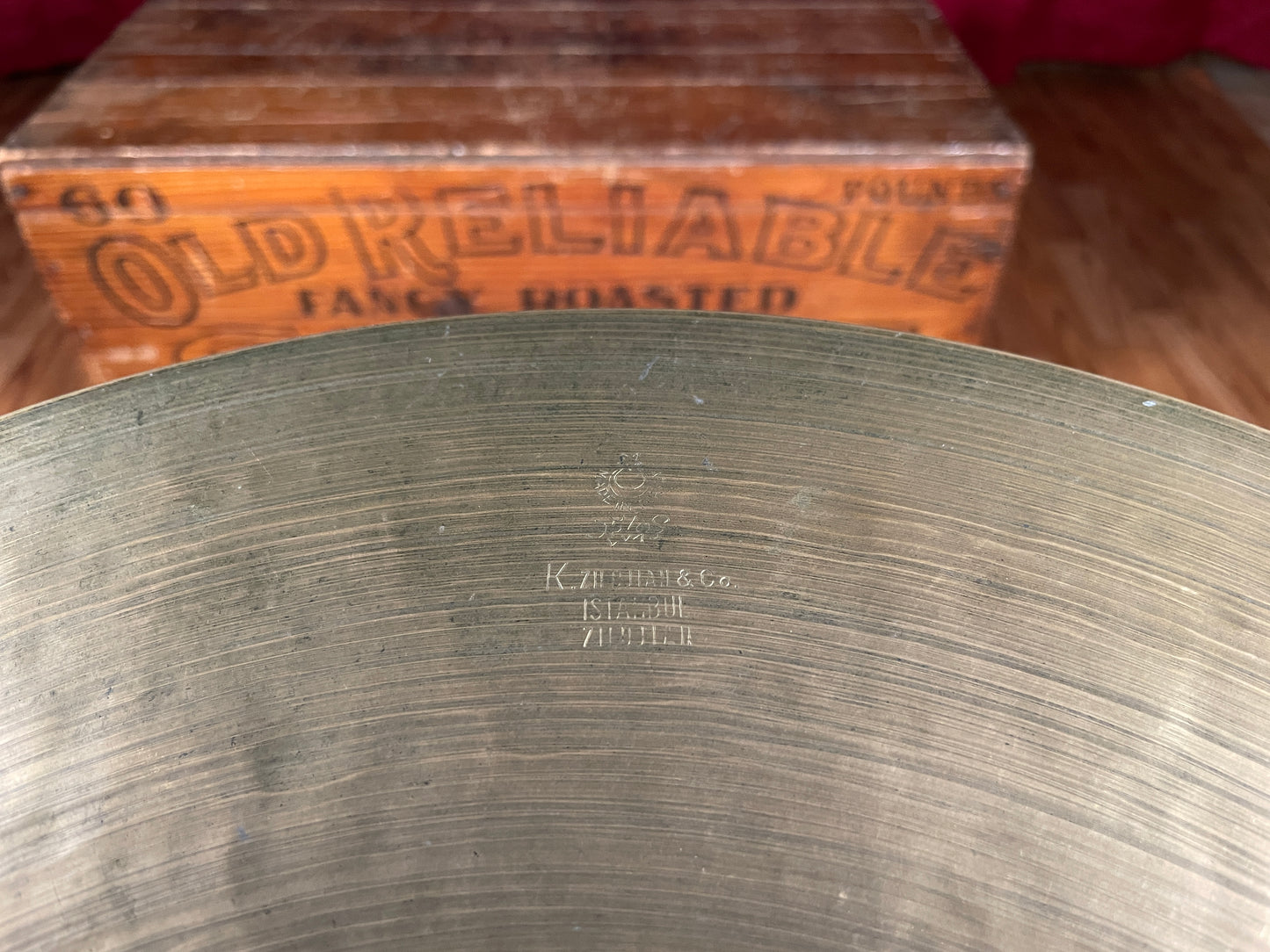 18" K. Zildjian Istanbul 1960s New Stamp Crash Cymbal 1508g *Video Demo*